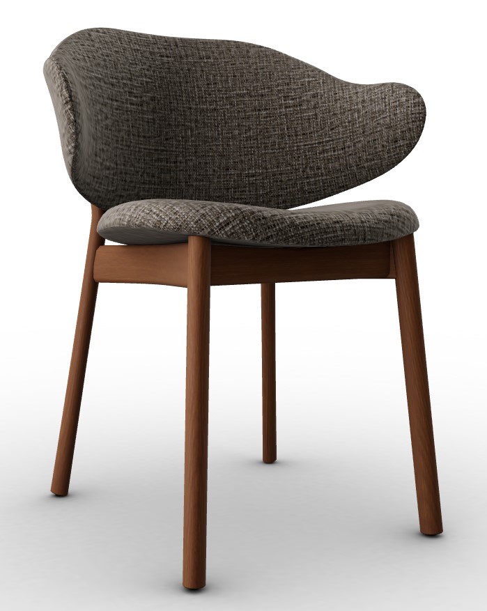 Holly Upholstery/Wood Dining Chair