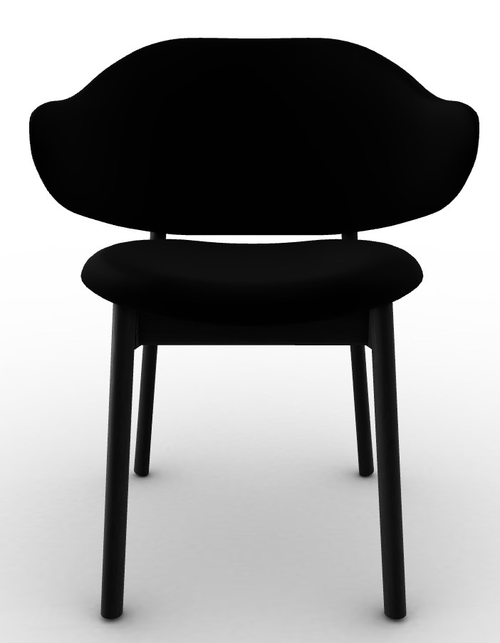 Holly Venice Fabric/Wood Dining Chair