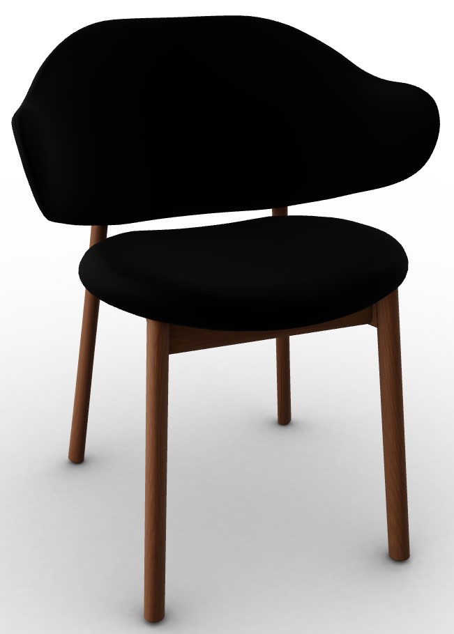 Holly Upholstery/Wood Dining Chair