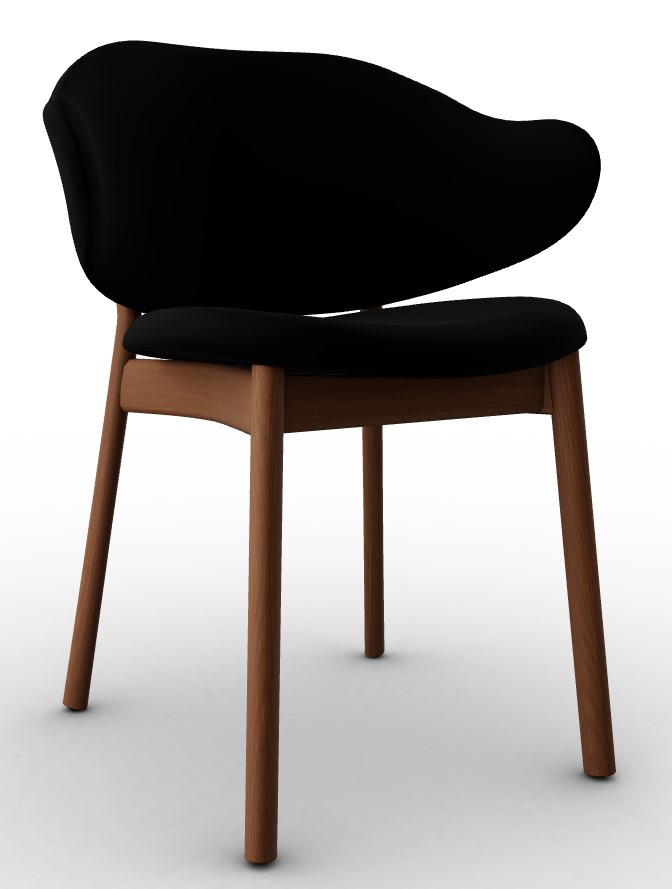 Holly Upholstery/Wood Dining Chair