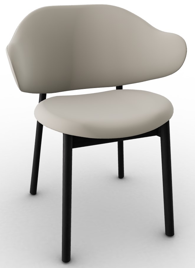 Holly Upholstery/Wood Dining Chair