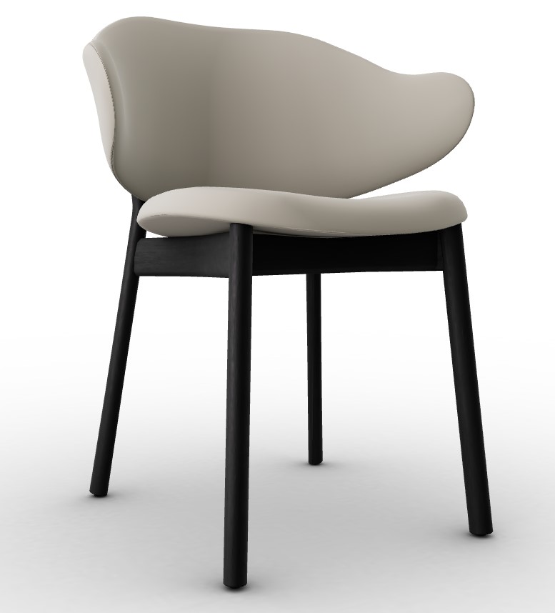 Holly Upholstery/Wood Dining Chair