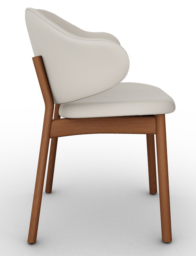 Holly Upholstery/Wood Dining Chair