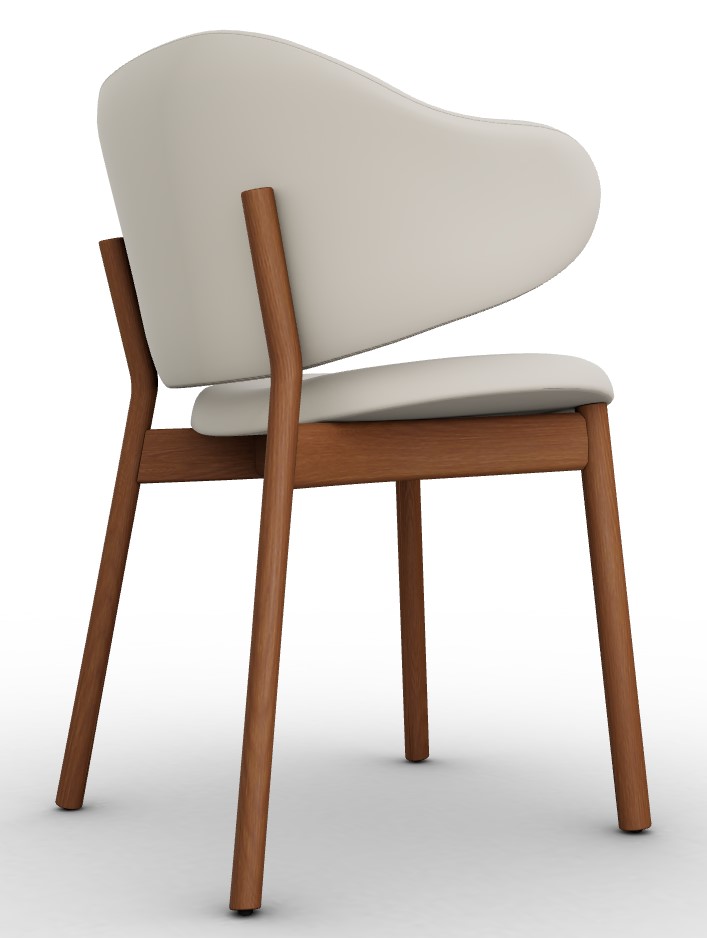 Holly Upholstery/Wood Dining Chair
