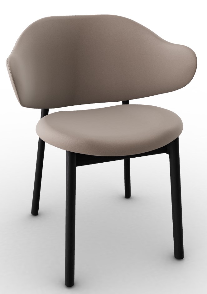 Holly Upholstery/Wood Dining Chair