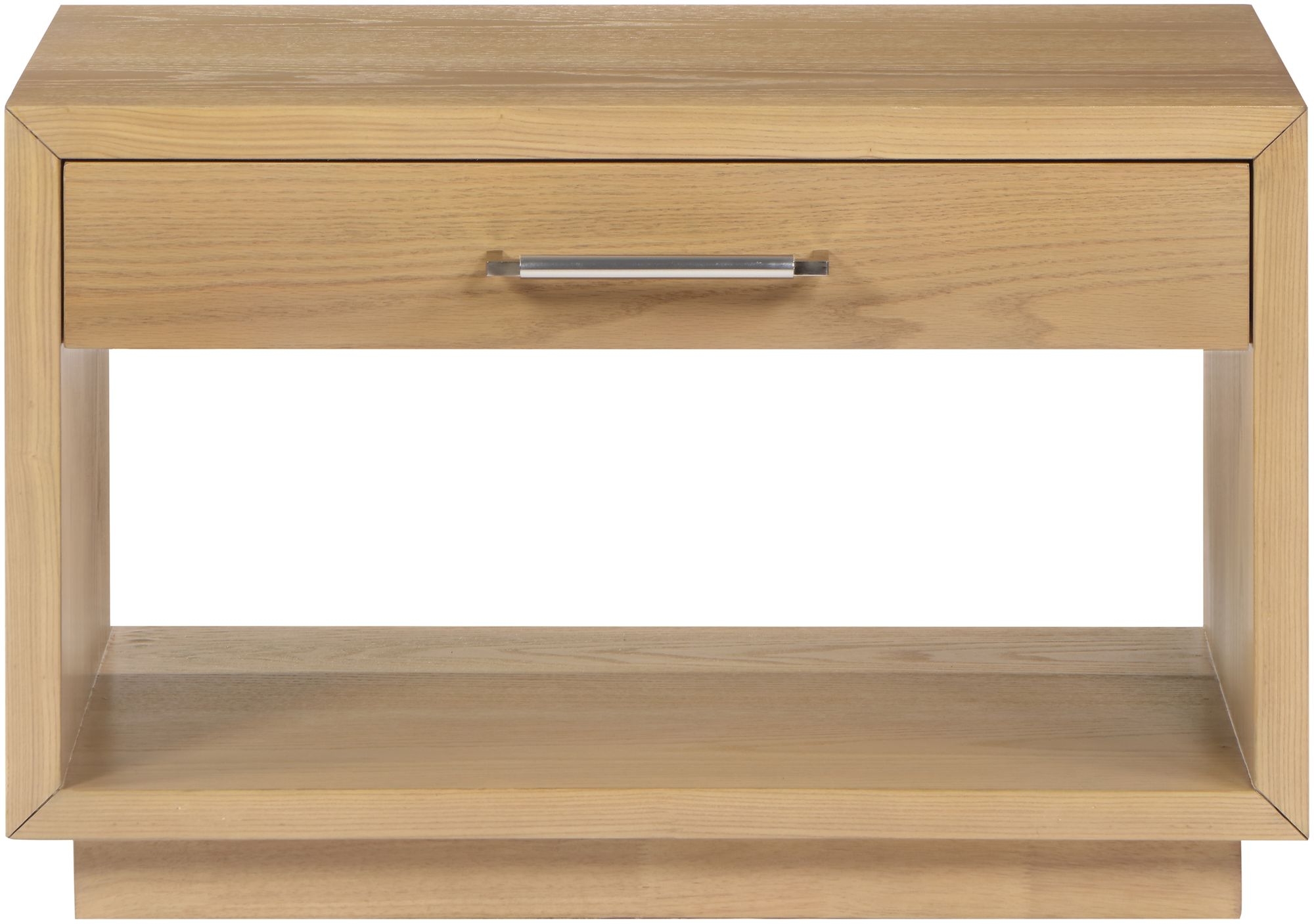 Avery 1-Drawer Oak Veneer Nightstand