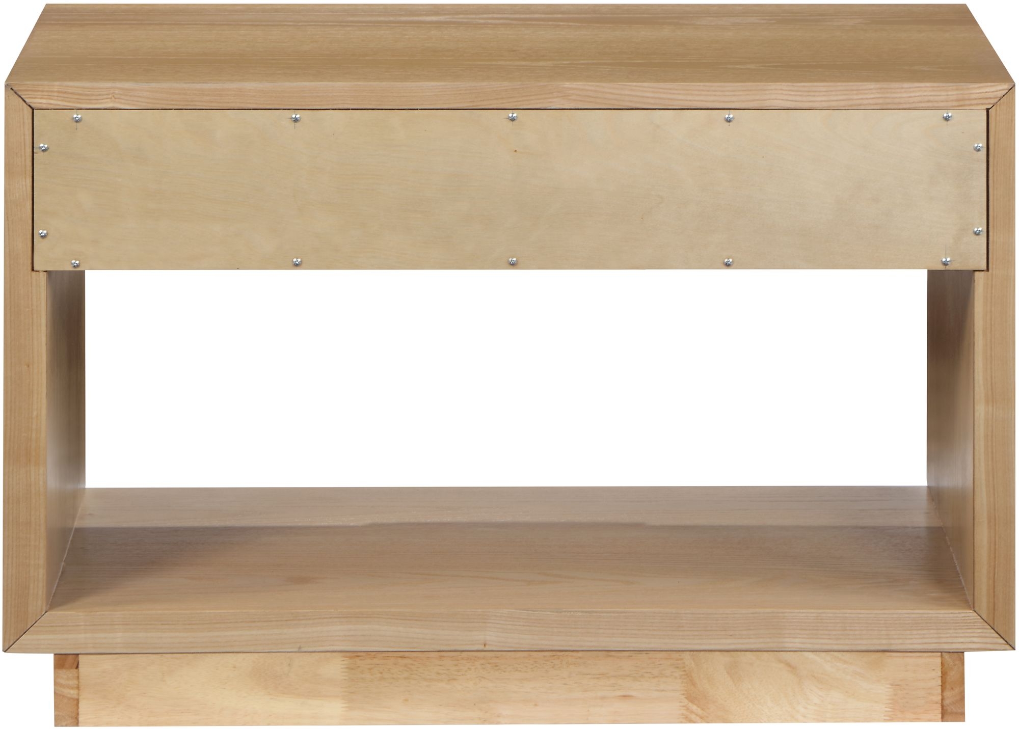 Avery 1-Drawer Oak Veneer Nightstand