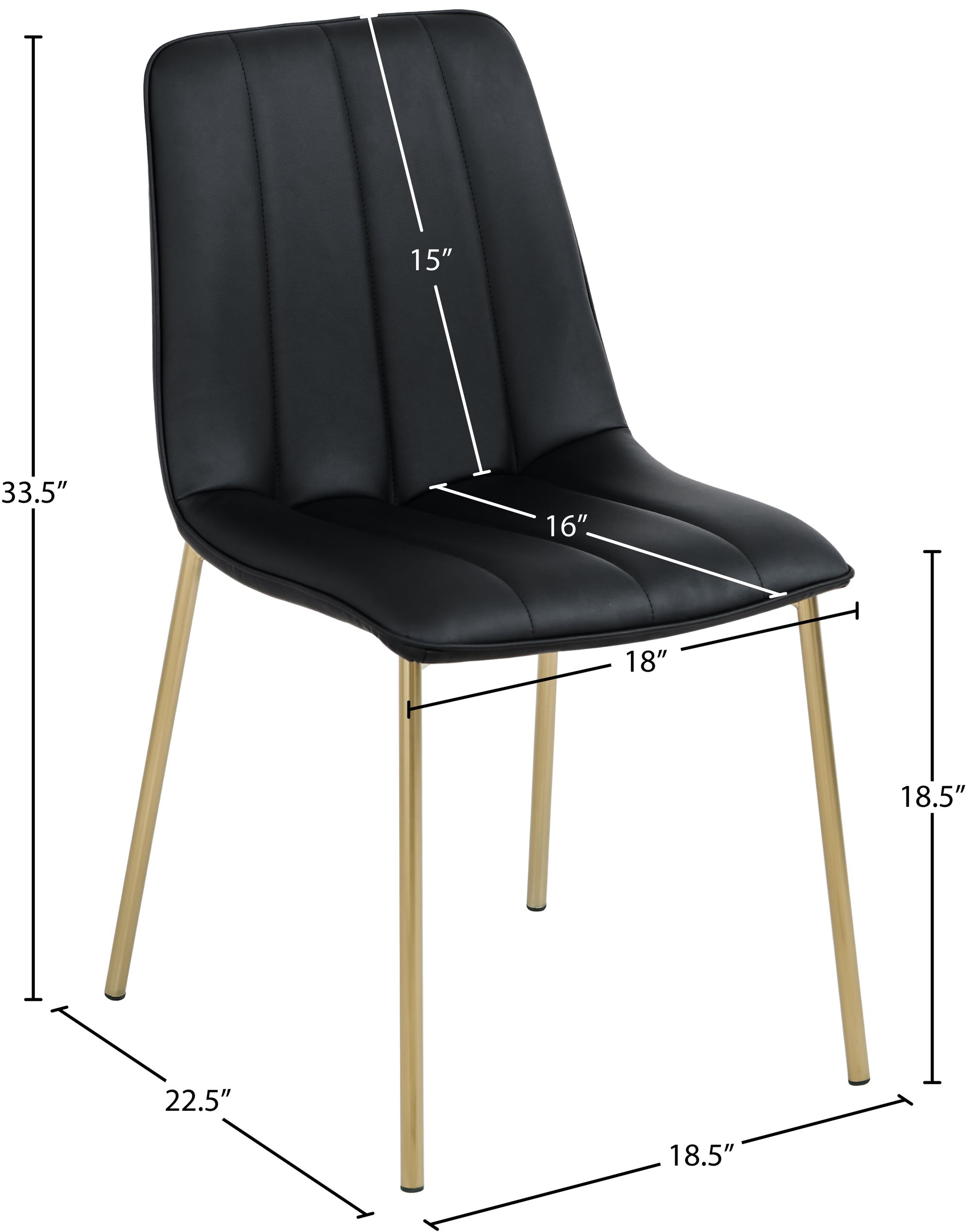 Isla Faux Leather Dining Chair