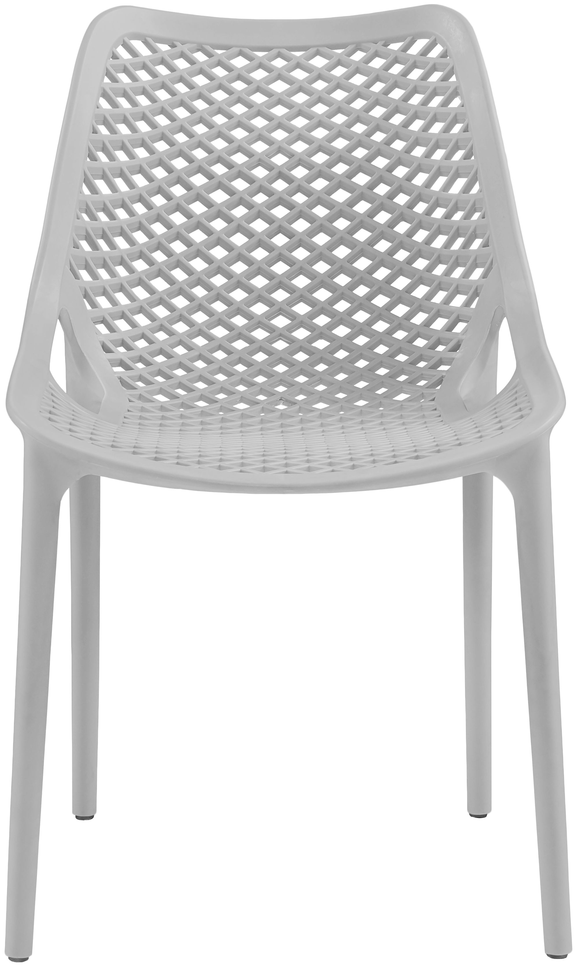 Mykonos Outdoor Patio Polypropylene Plastic Dining Side Chair