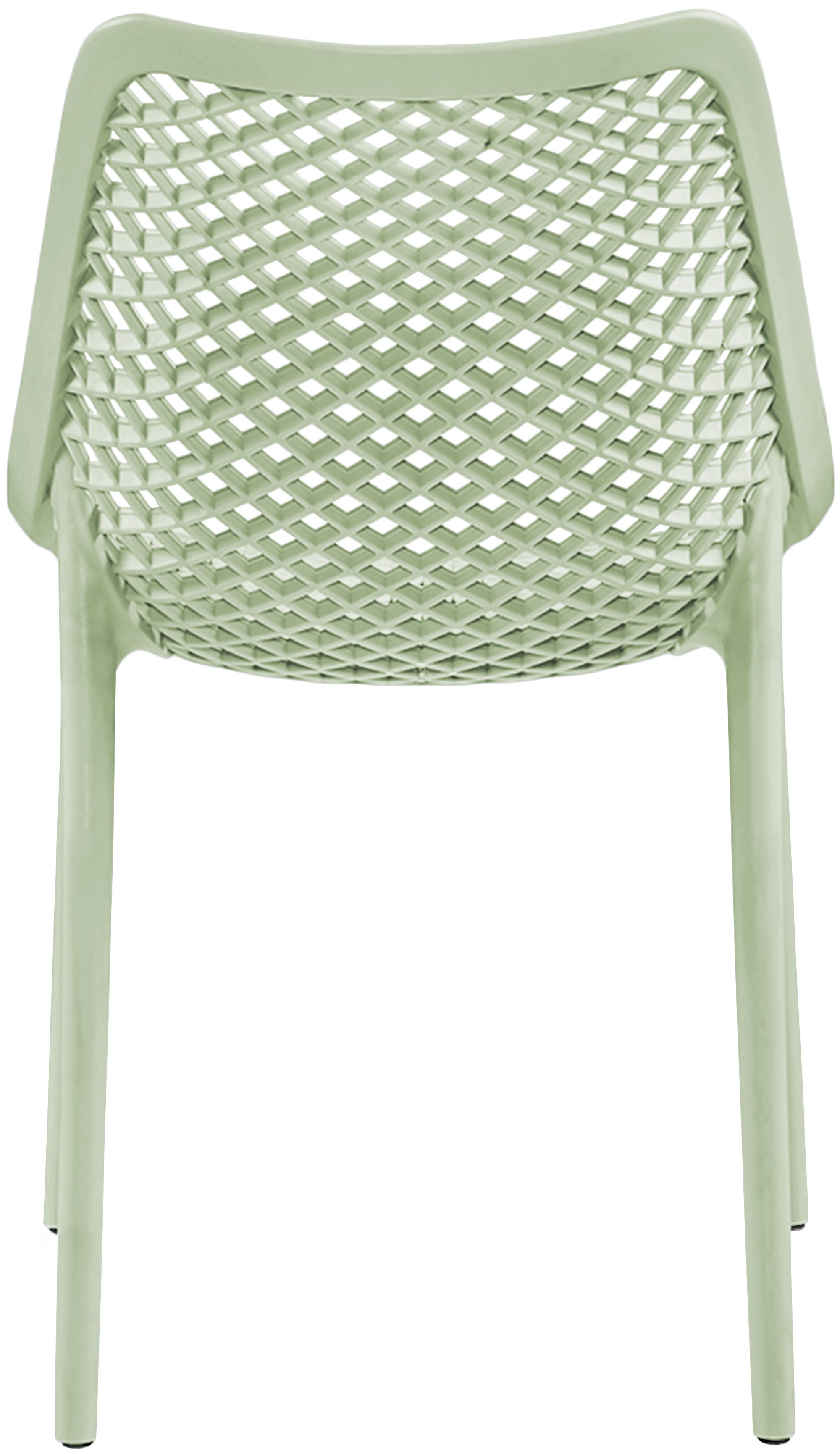Mykonos Outdoor Patio Polypropylene Plastic Dining Side Chair
