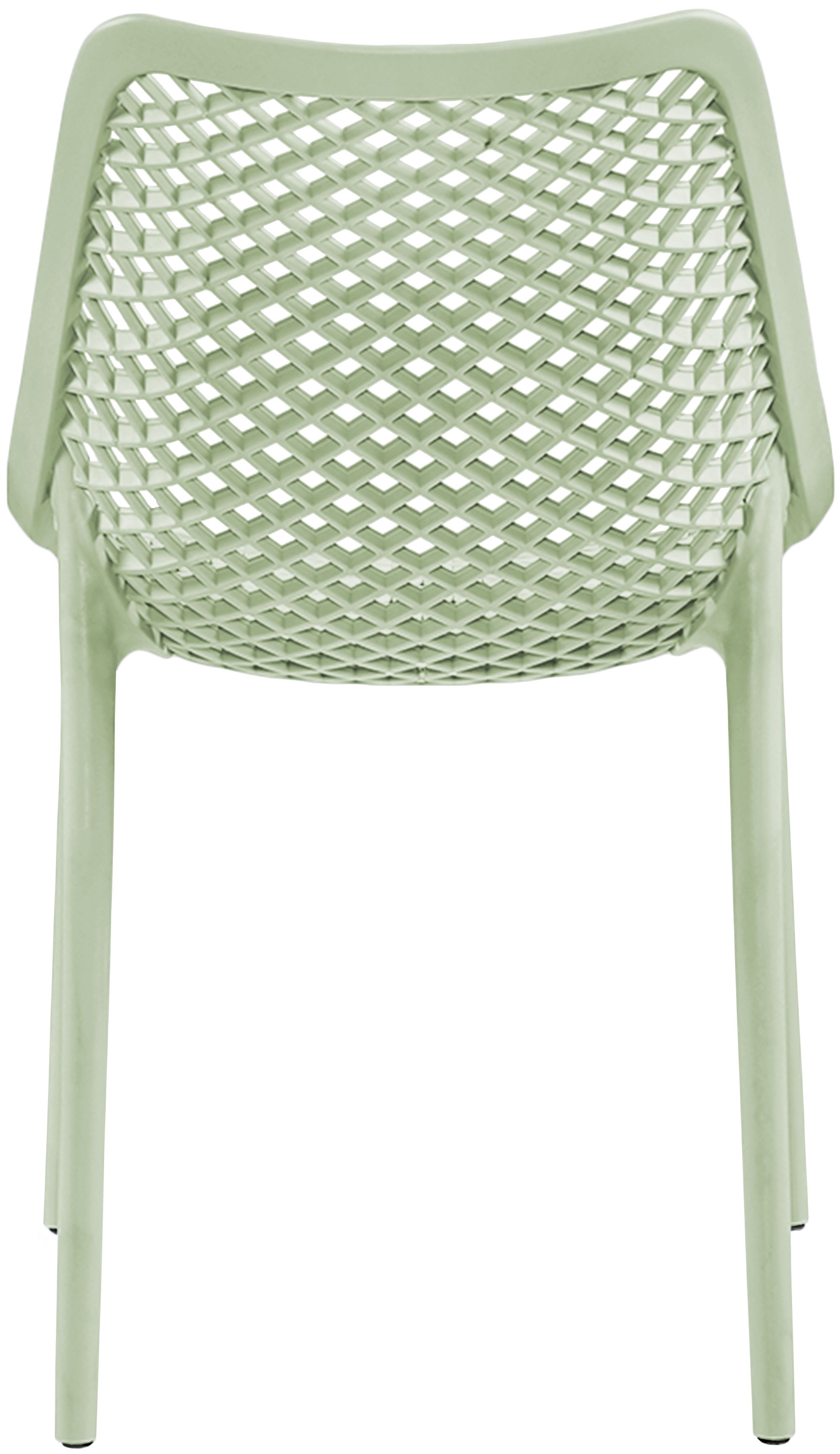 Mykonos Outdoor Patio Polypropylene Plastic Dining Side Chair