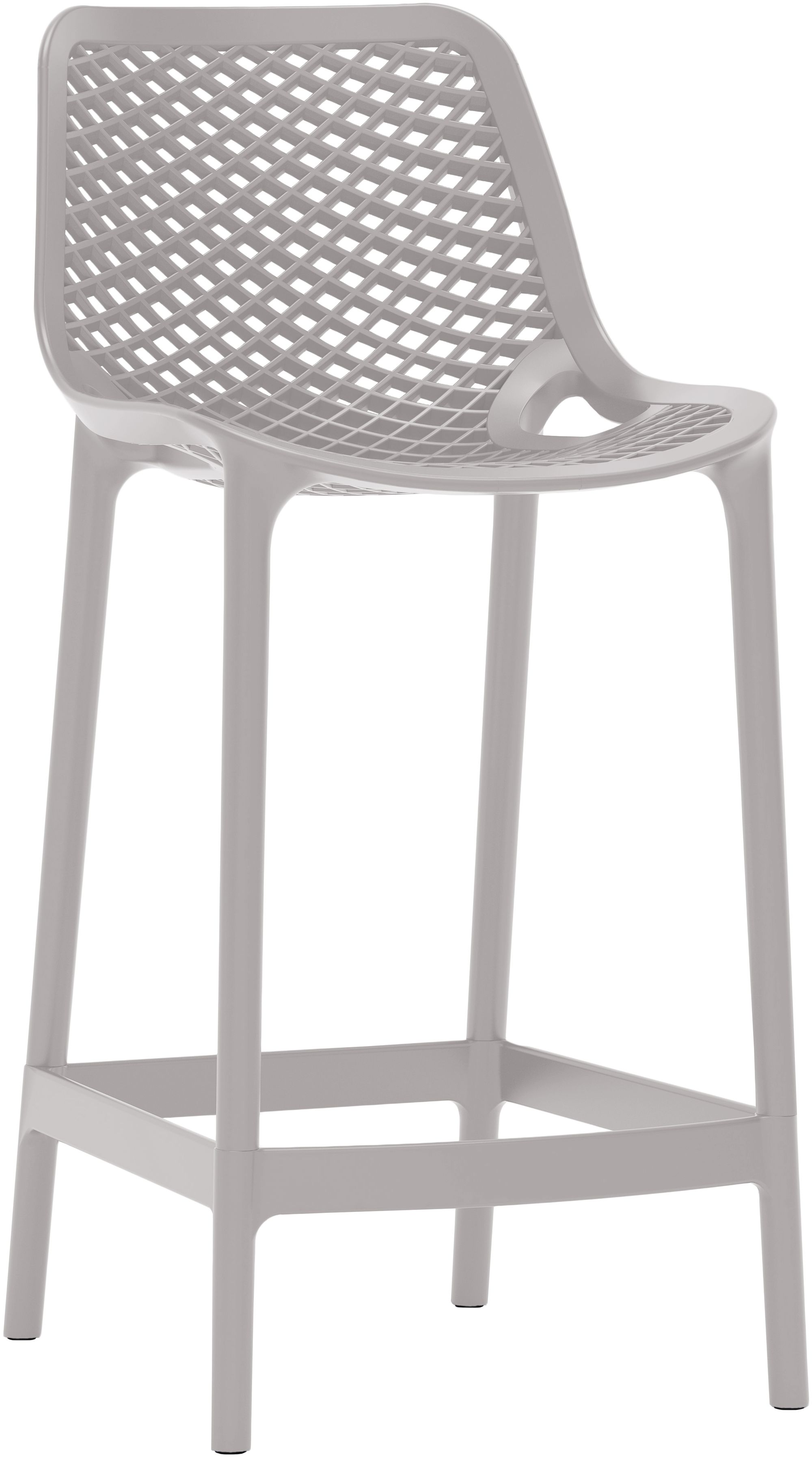 Mykonos Outdoor Patio Polypropylene Plastic Stools