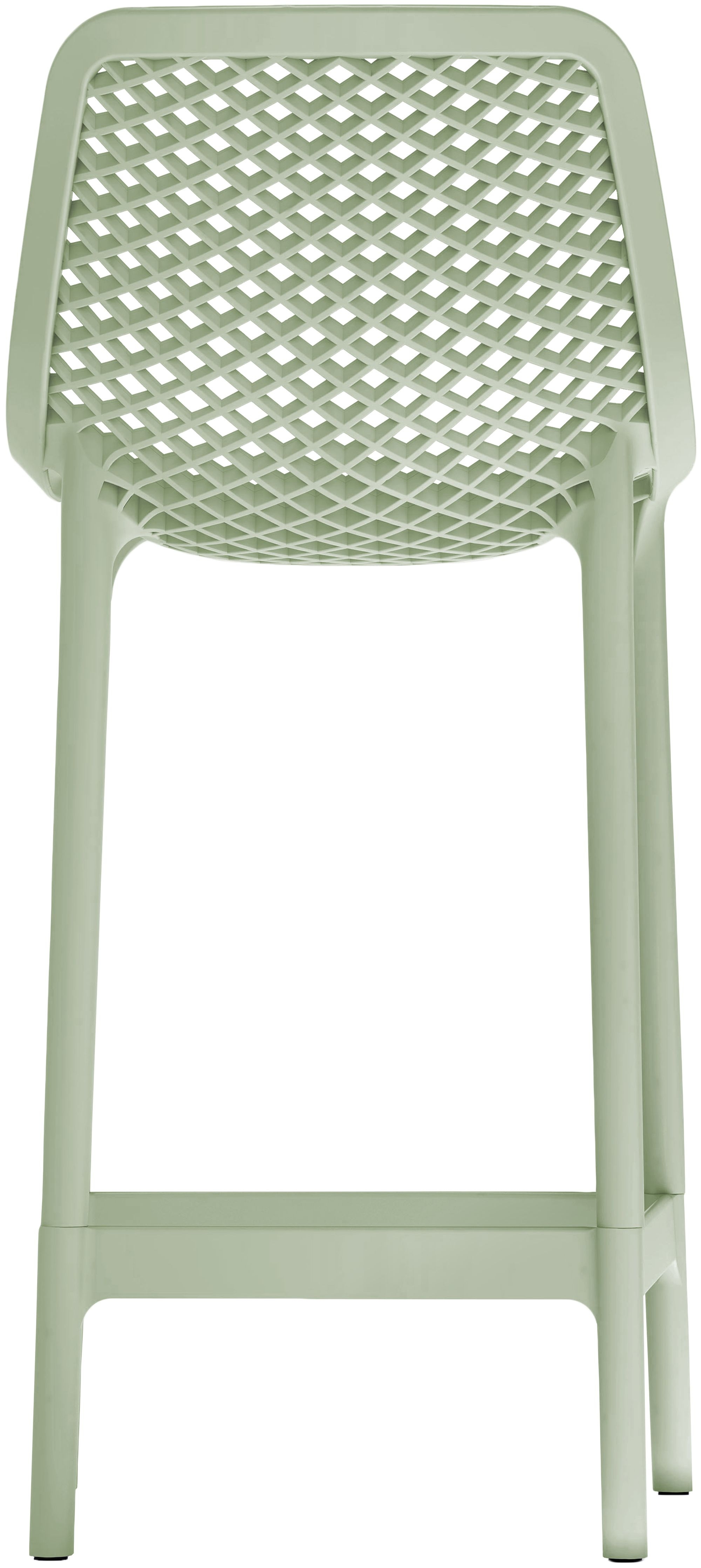 Mykonos Outdoor Patio Polypropylene Plastic Stools