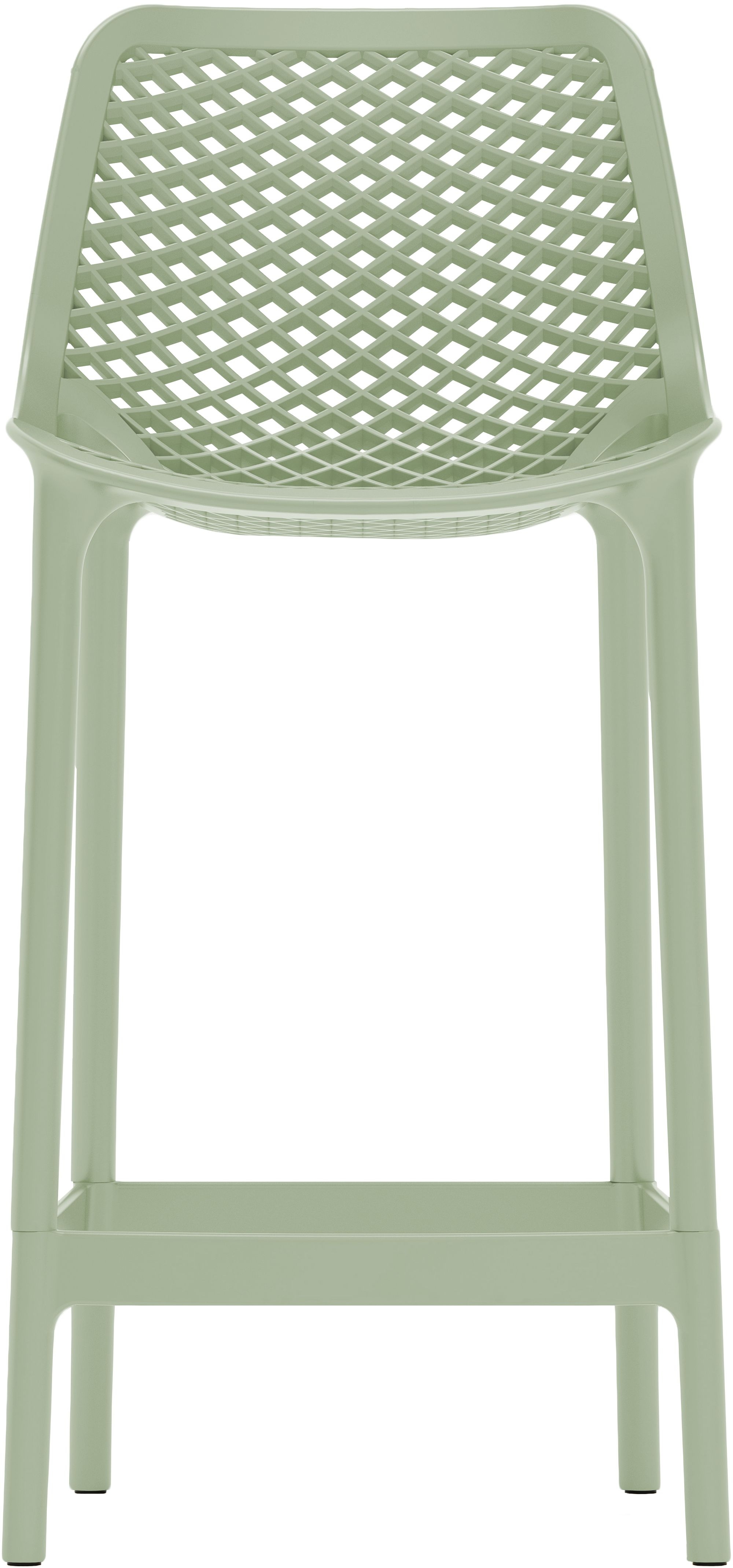 Mykonos Outdoor Patio Polypropylene Plastic Stools