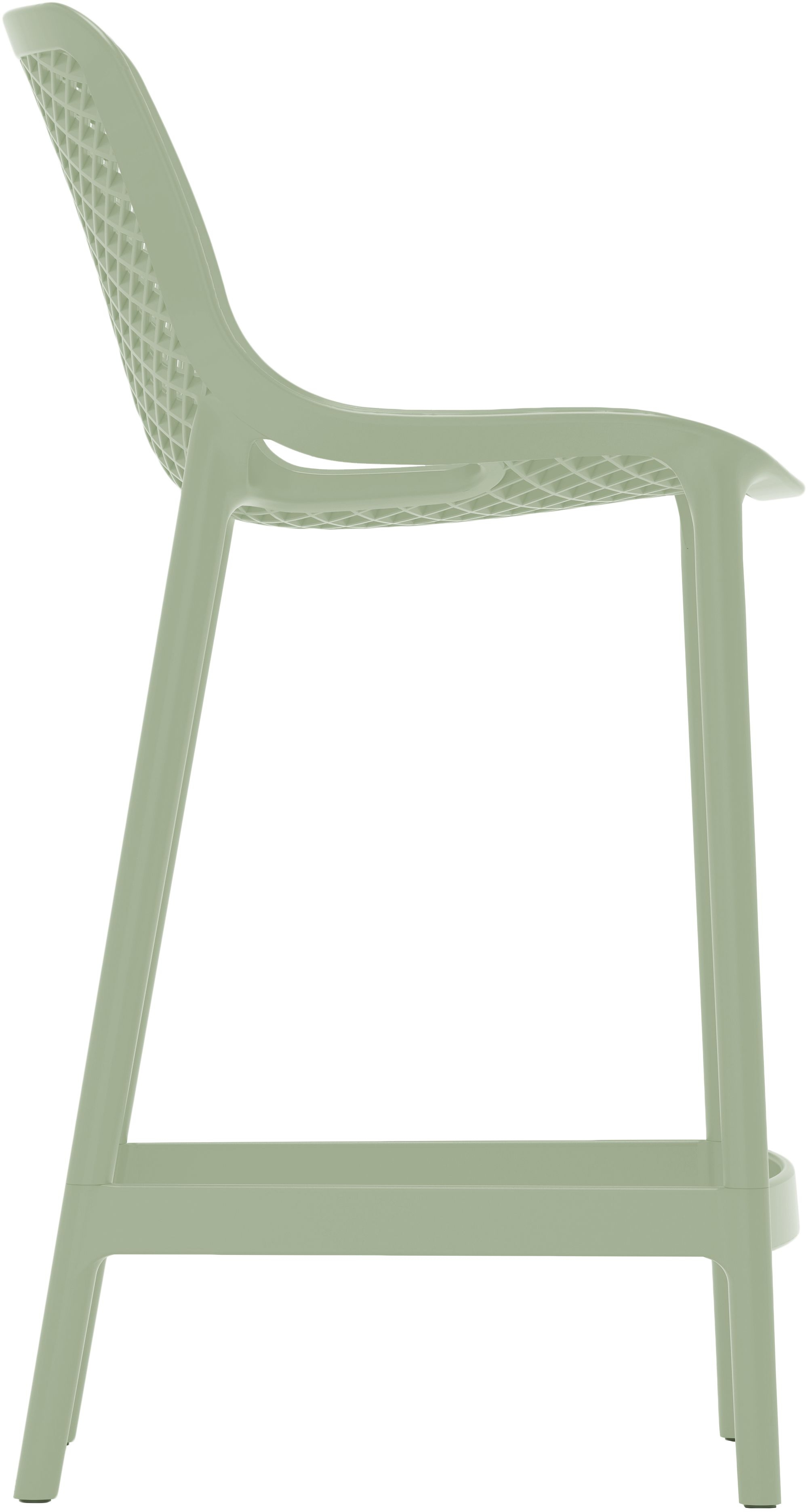Mykonos Outdoor Patio Polypropylene Plastic Stools