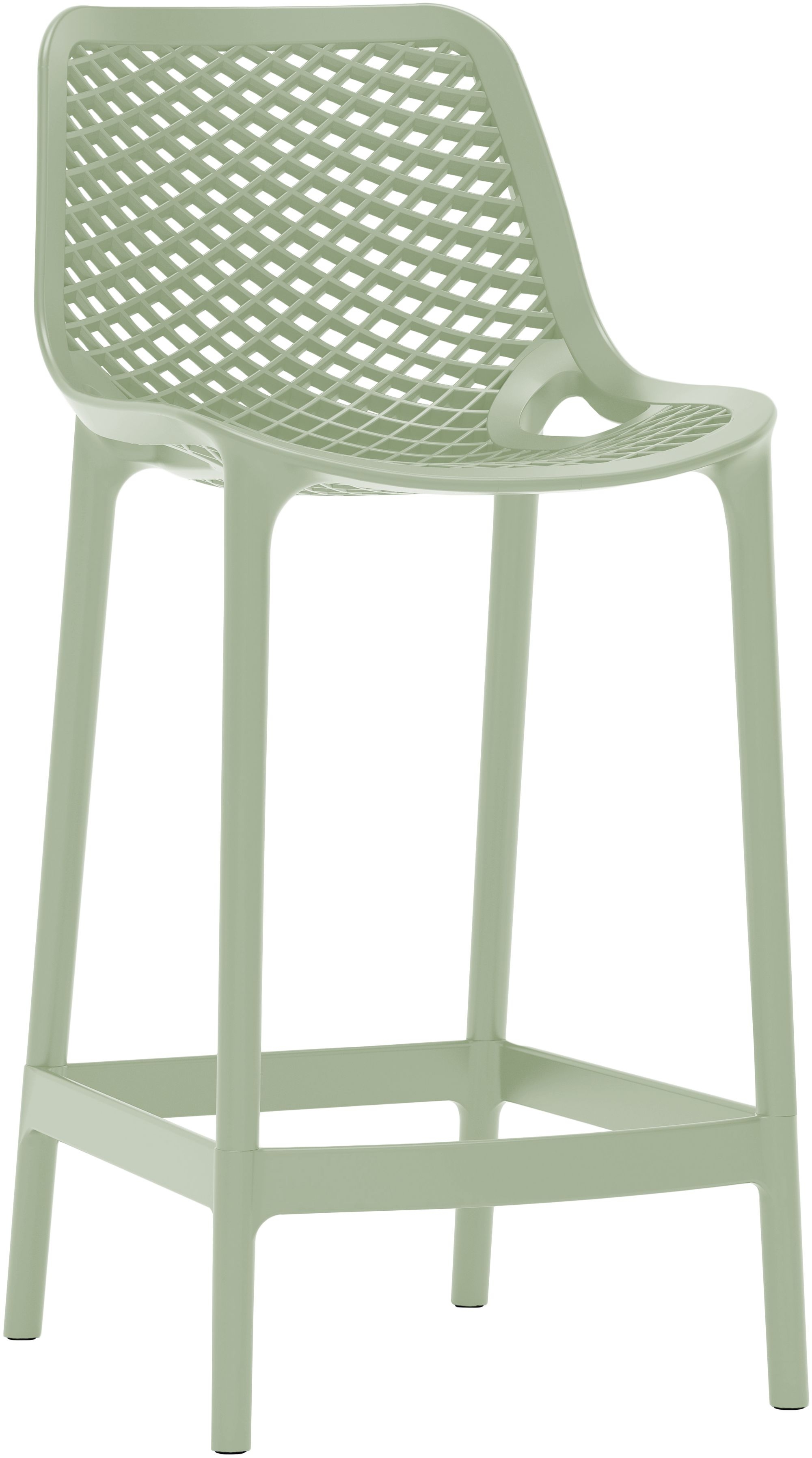 Mykonos Outdoor Patio Polypropylene Plastic Stools