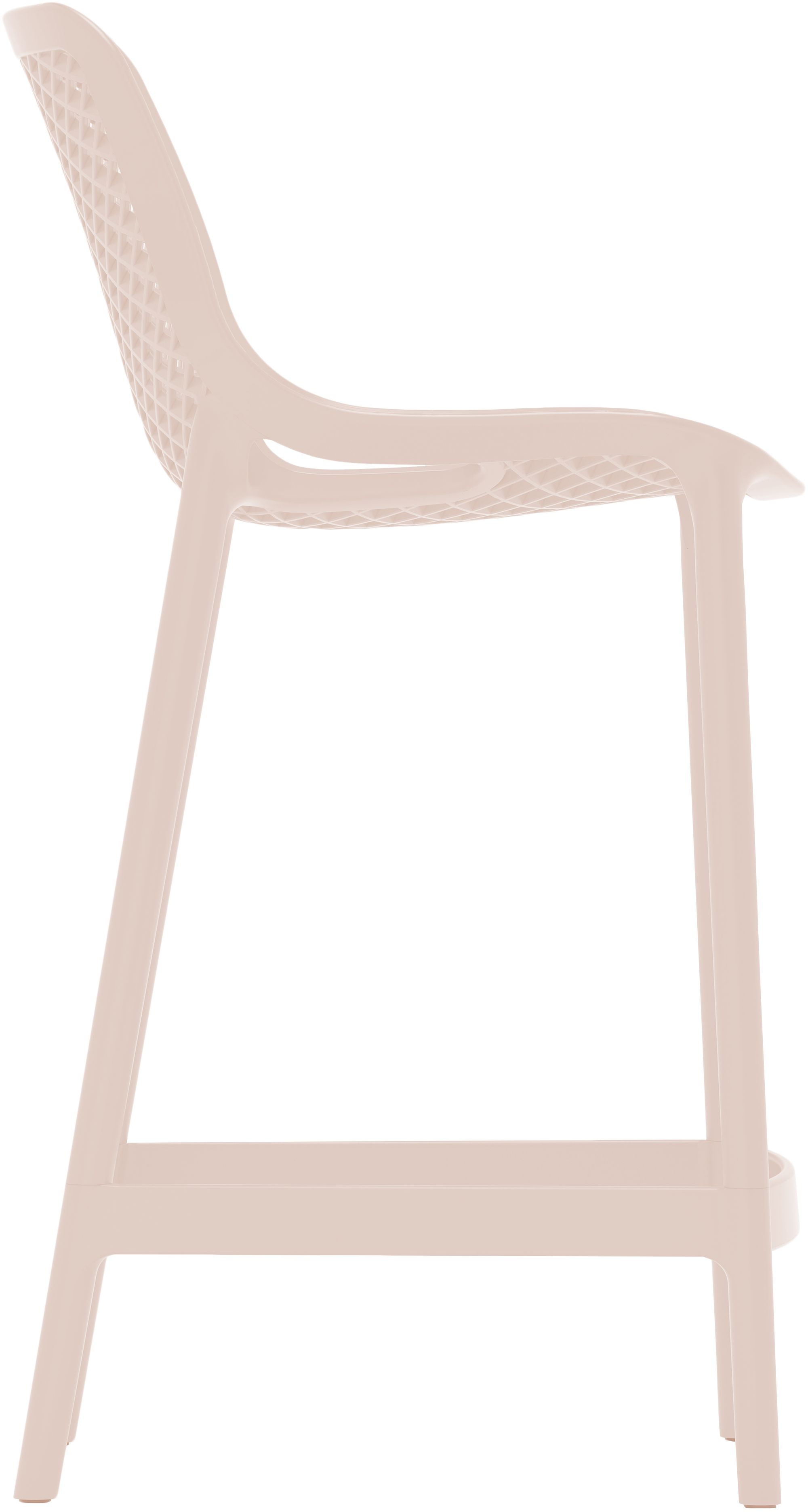 Mykonos Outdoor Patio Polypropylene Plastic Stools