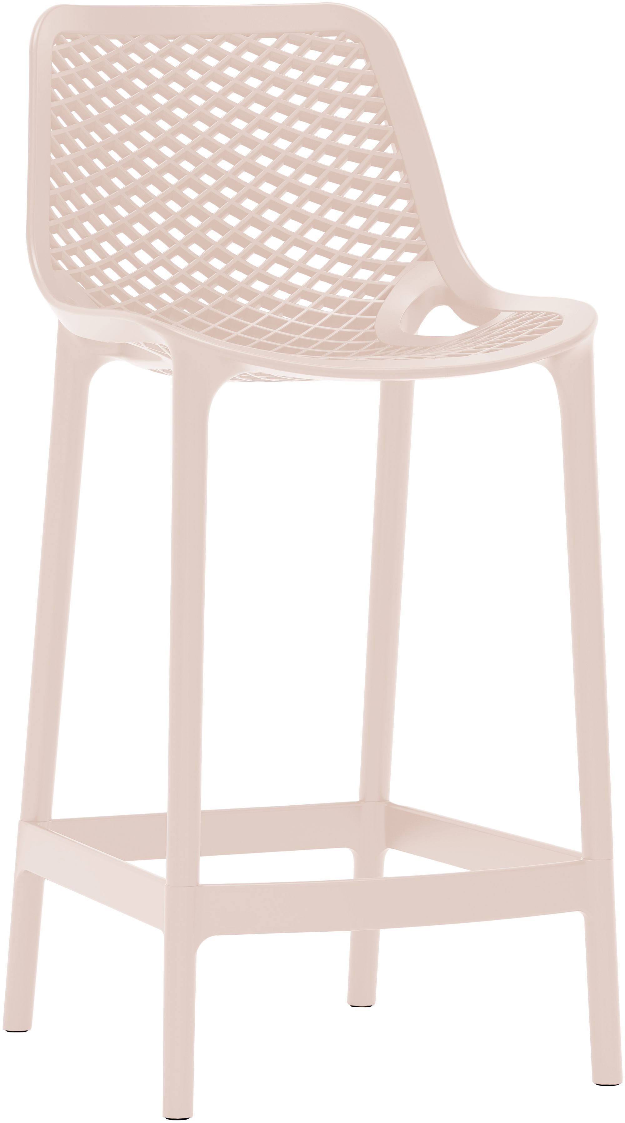 Mykonos Outdoor Patio Polypropylene Plastic Stools