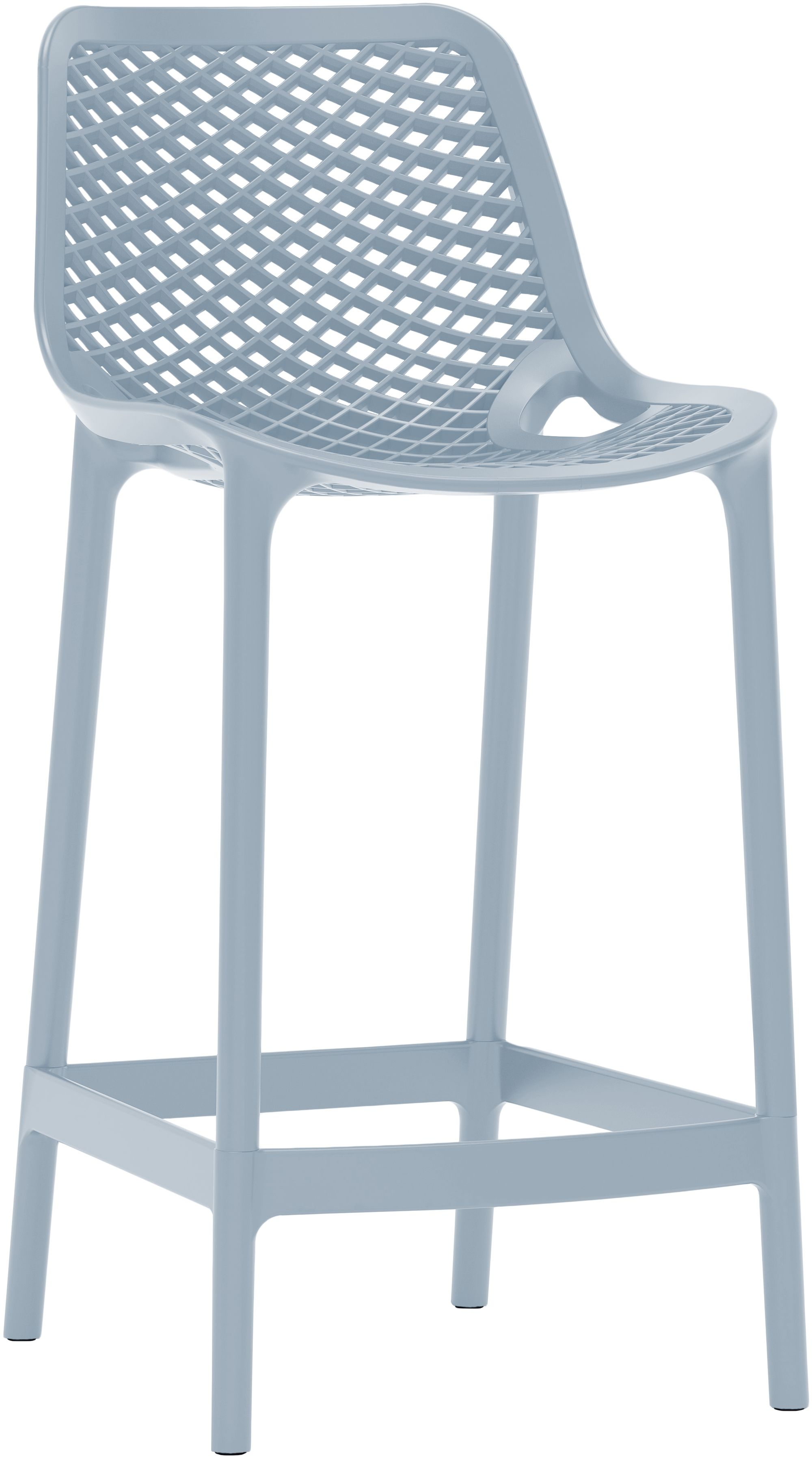 Mykonos Outdoor Patio Polypropylene Plastic Stools
