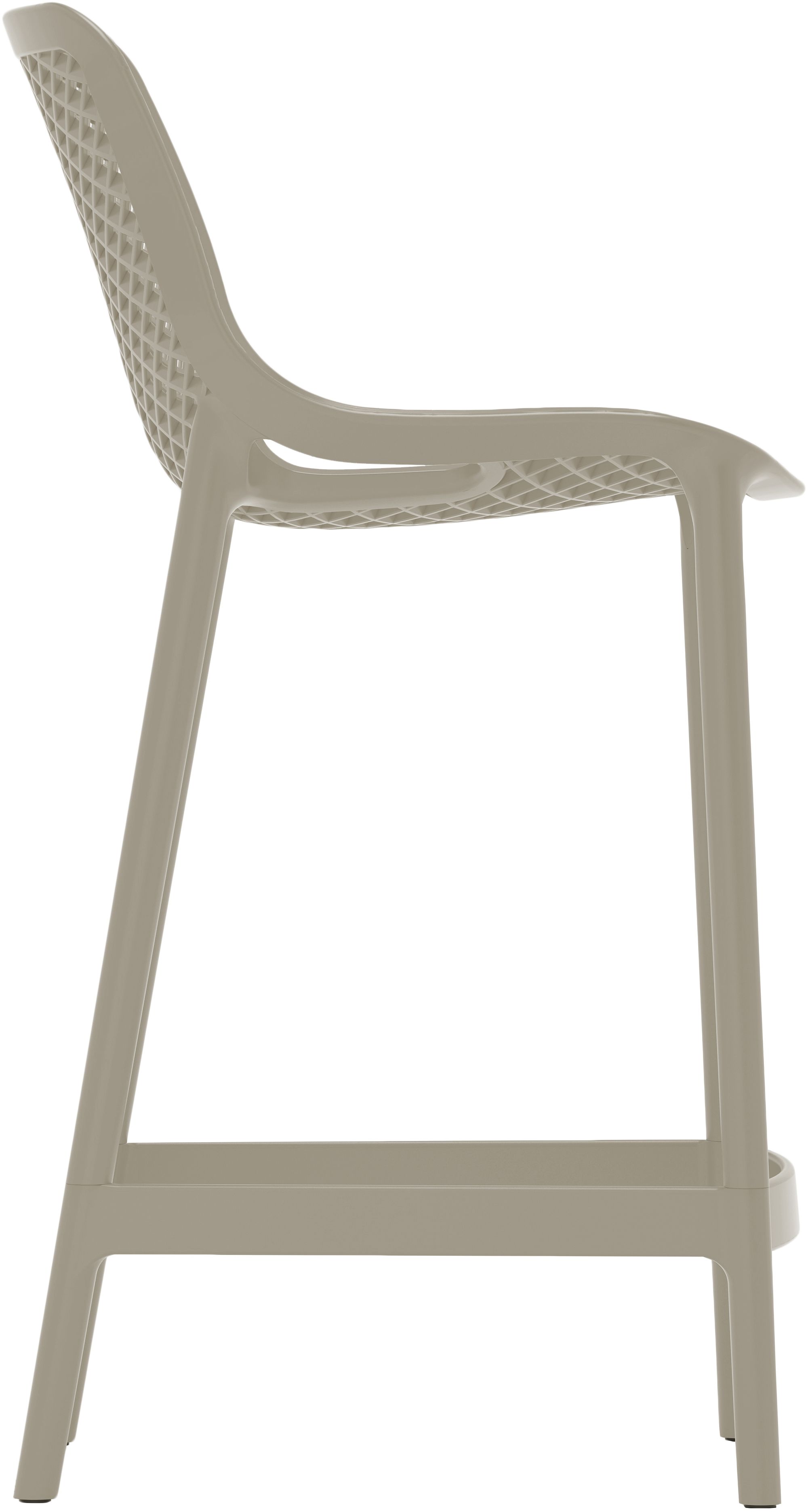 Mykonos Outdoor Patio Polypropylene Plastic Stools