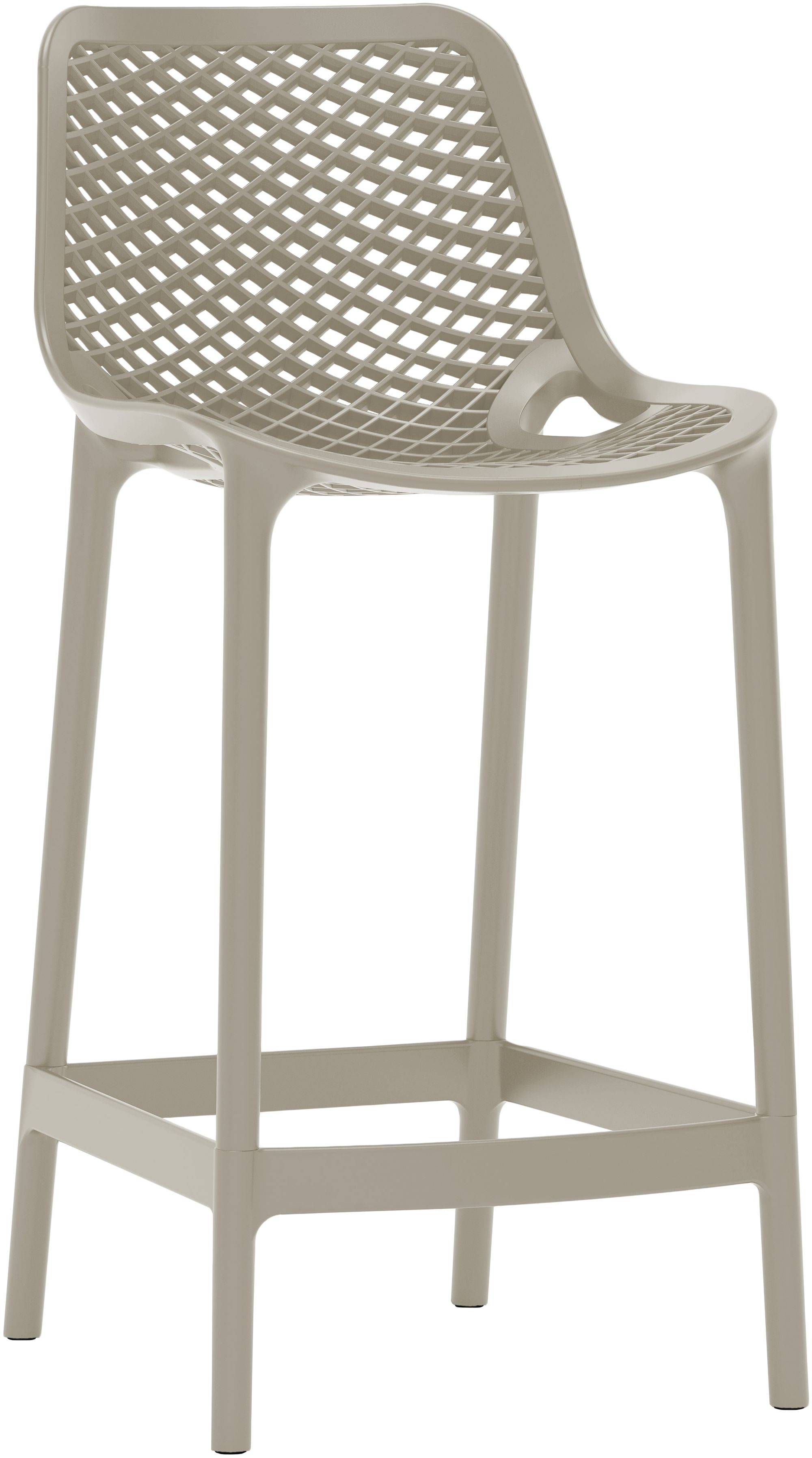 Mykonos Outdoor Patio Polypropylene Plastic Stools