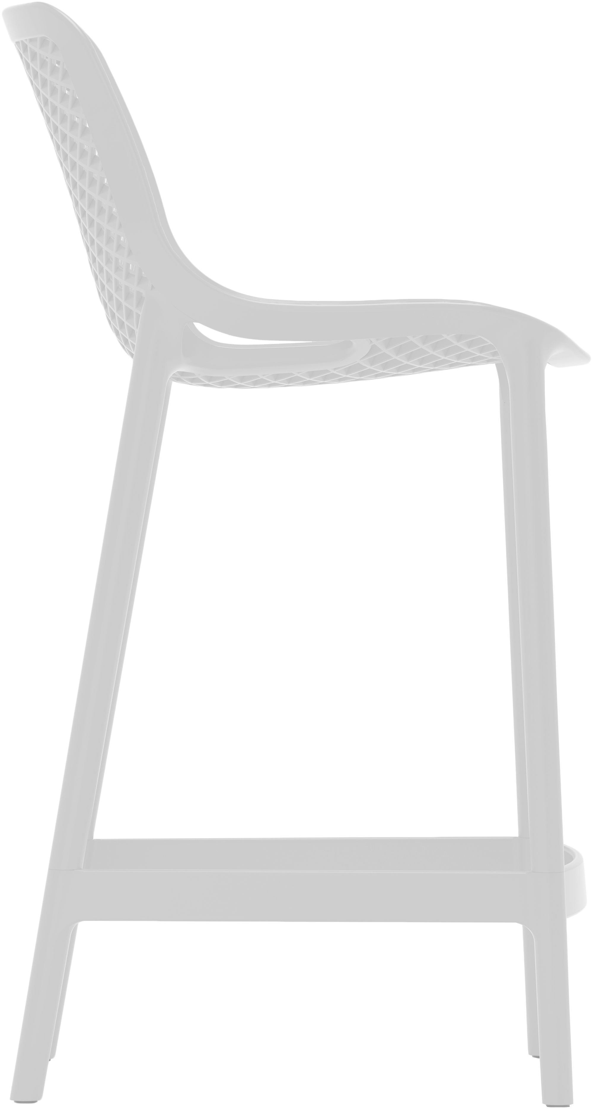 Mykonos Outdoor Patio Polypropylene Plastic Stools