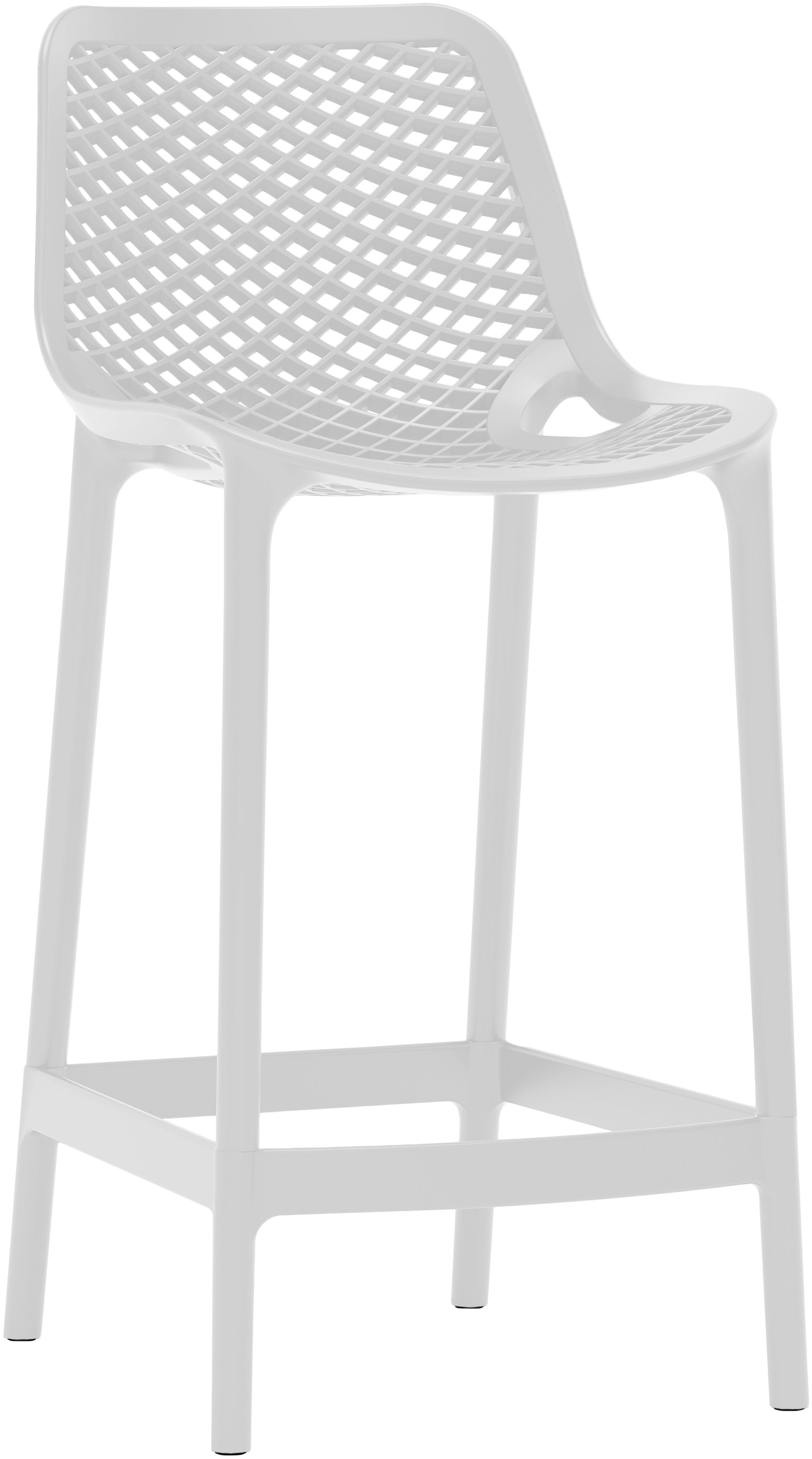 Mykonos Outdoor Patio Polypropylene Plastic Stools