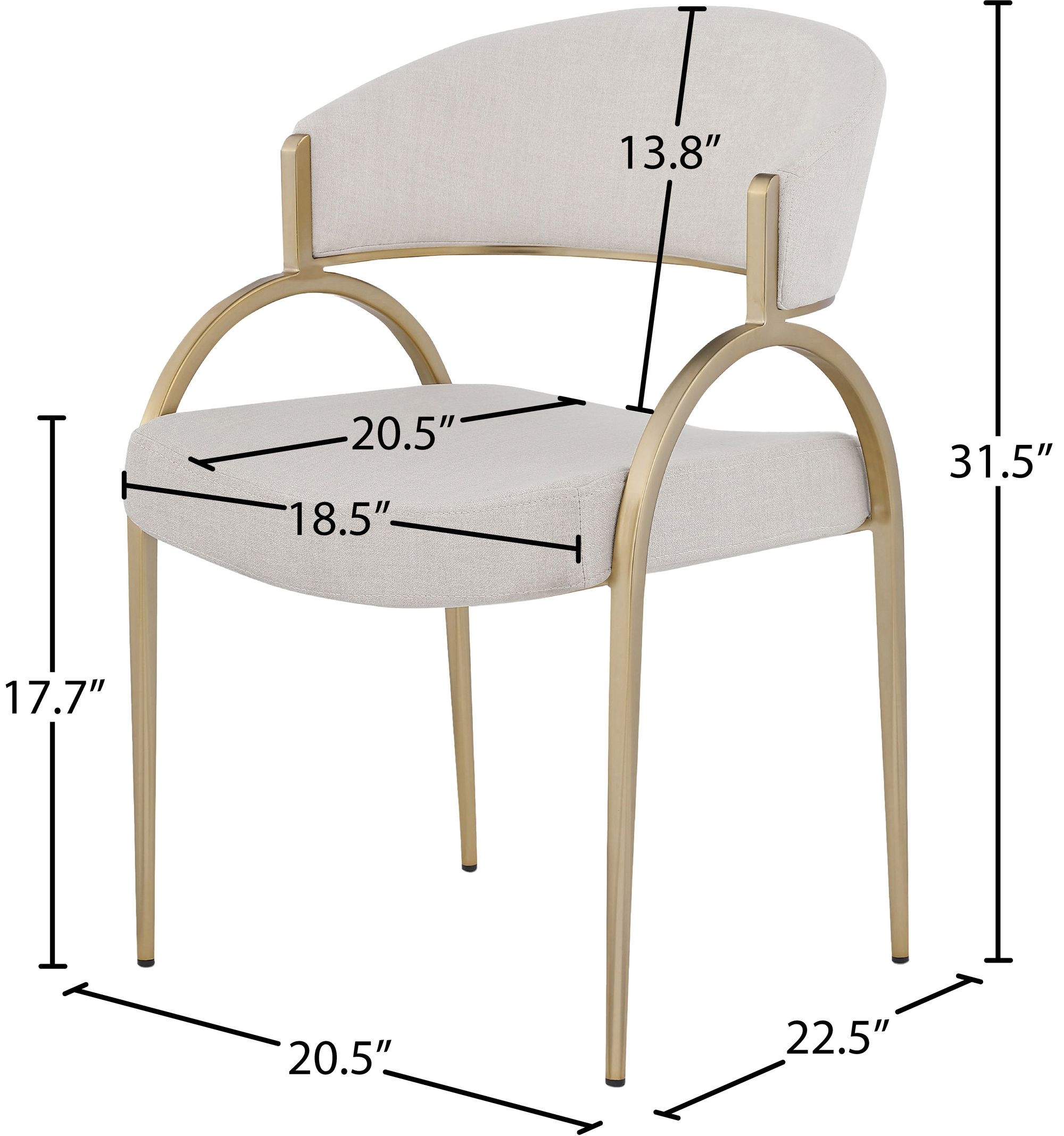 Privet Linen Dining Chair