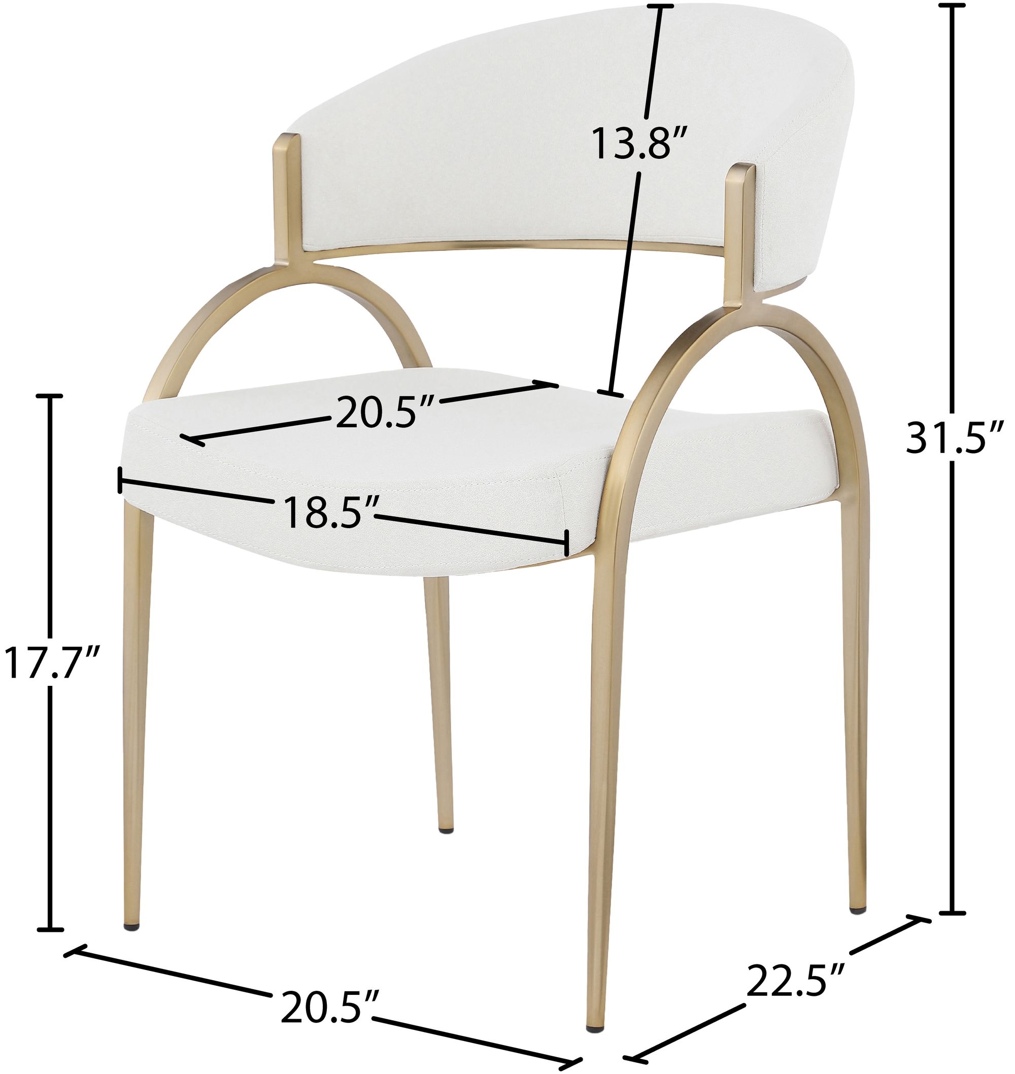 Privet Linen Dining Chair