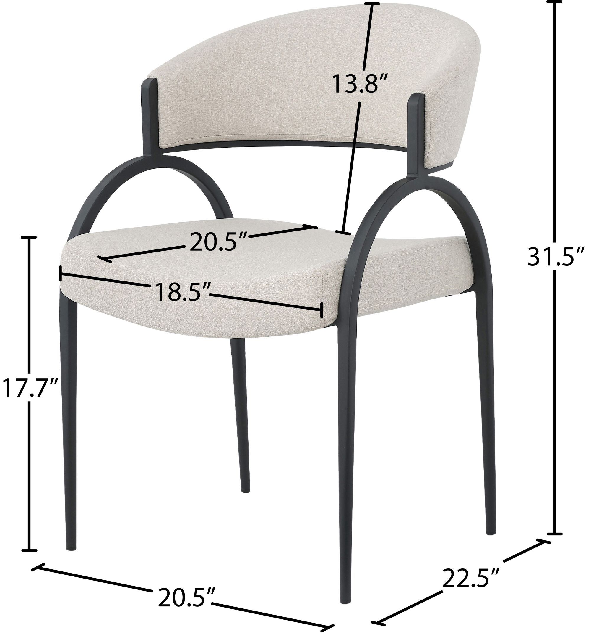 Privet Linen Dining Chair