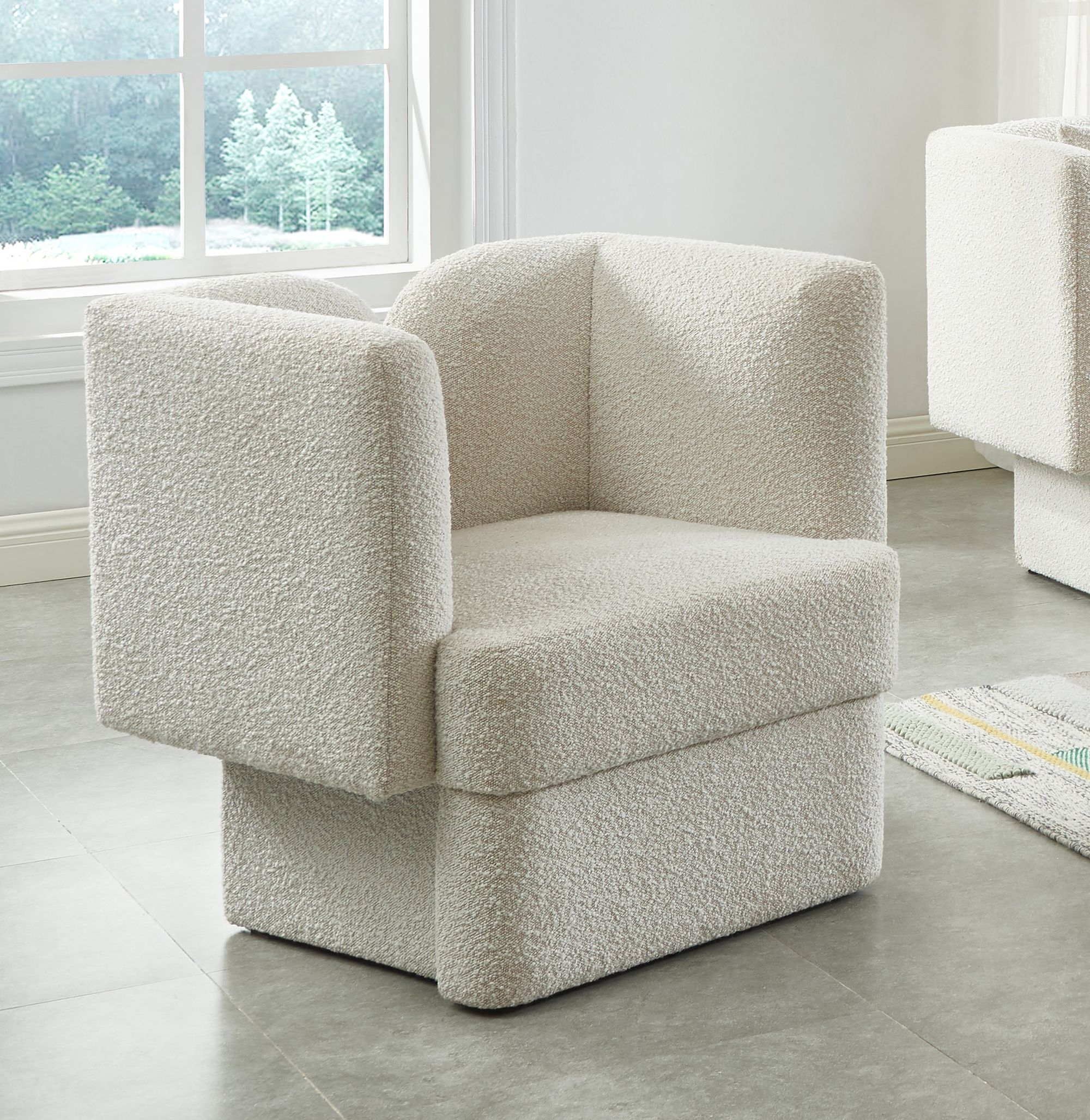 Marcel Boucle Fabric Chair