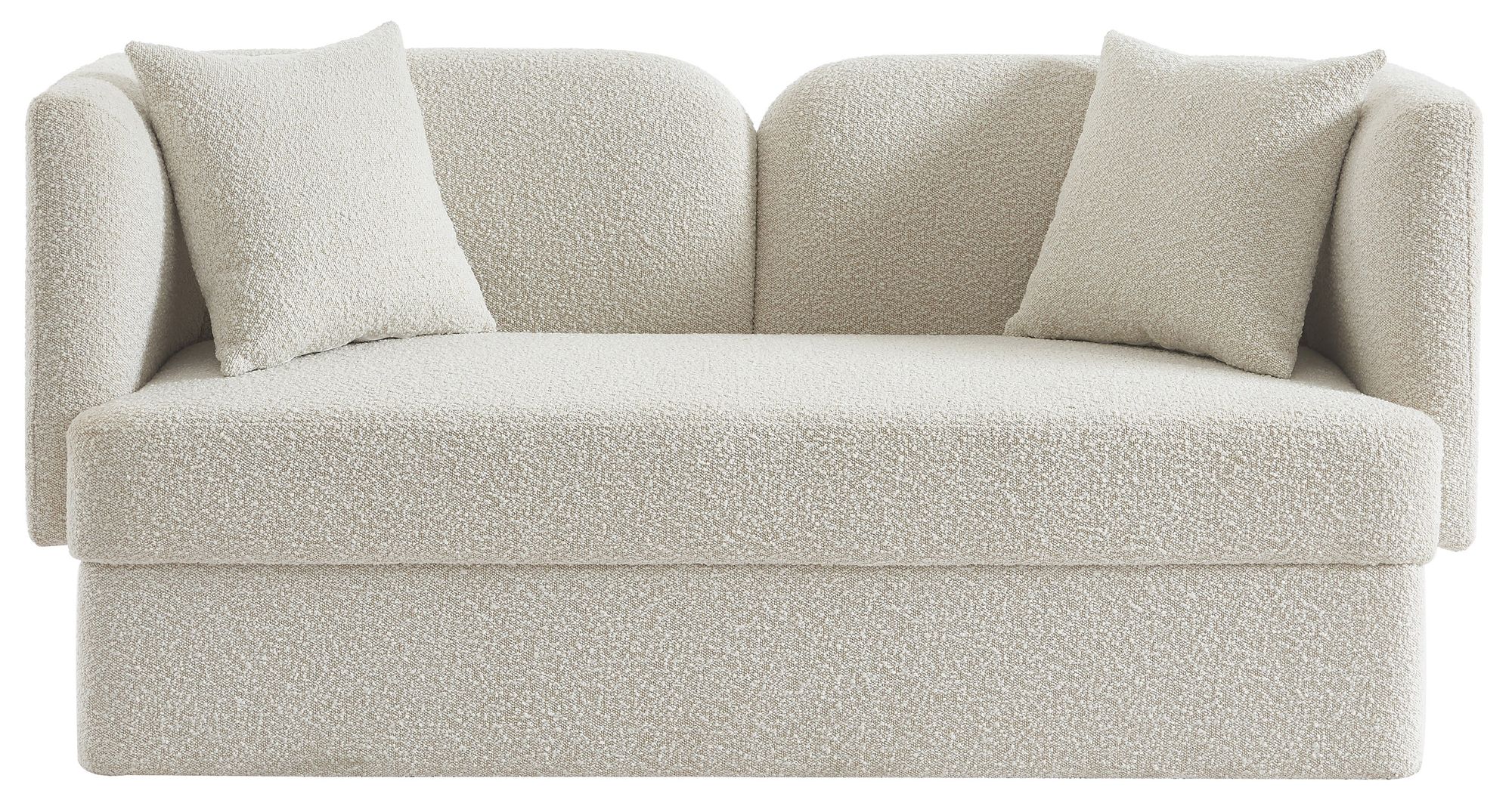 Marcel Boucle Fabric Loveseat