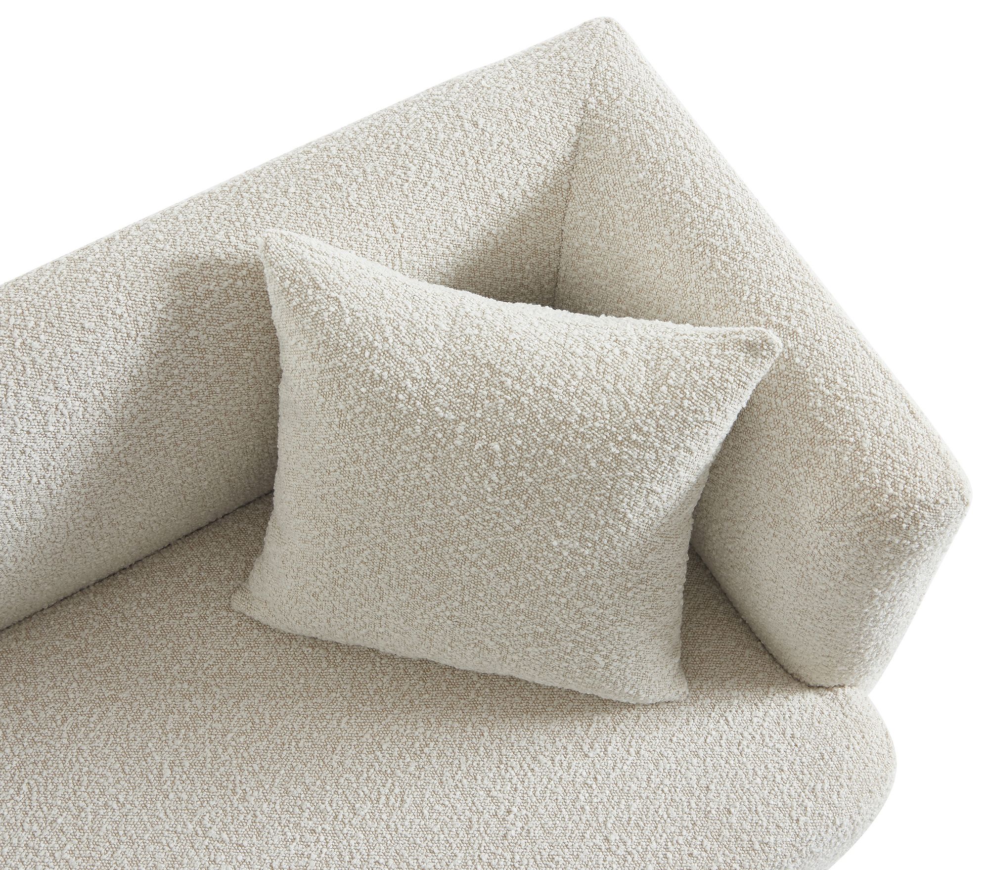 Marcel Boucle Fabric Loveseat