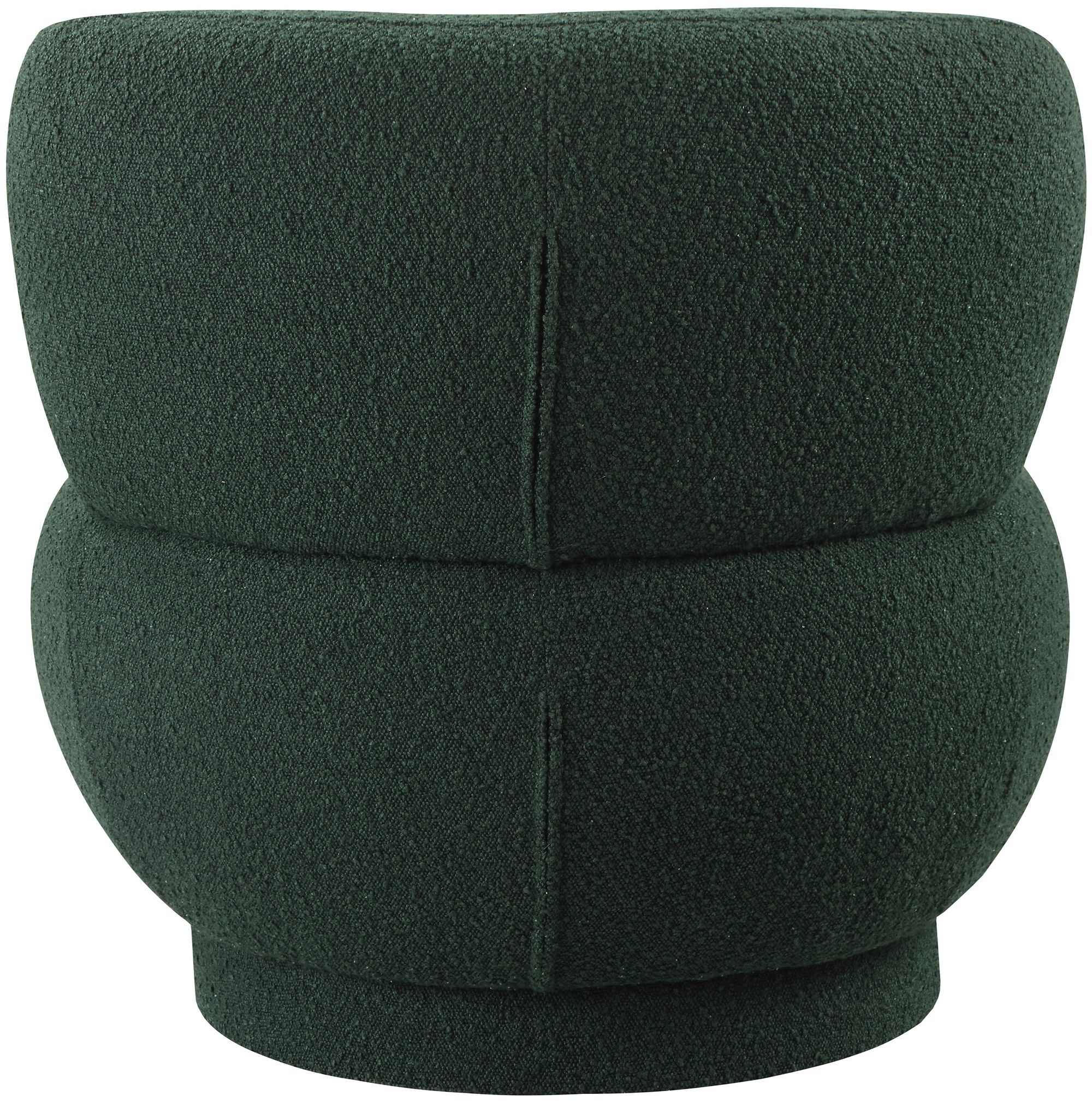 Calais Boucle Fabric Accent Chair with Upholstered Base