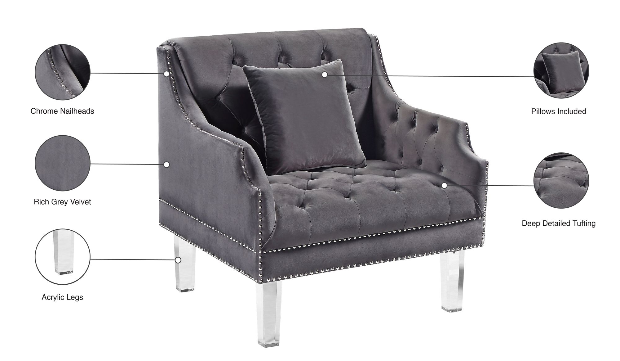 Roxy Velvet Chair