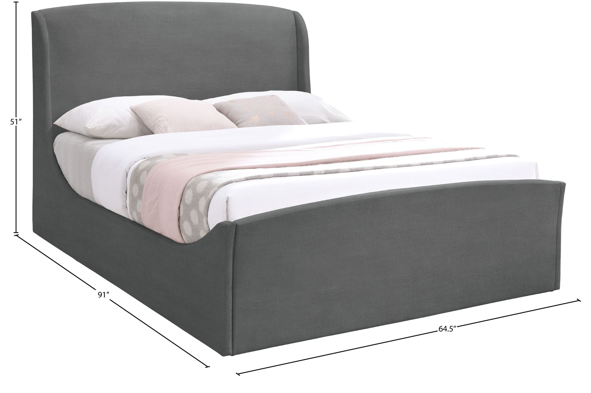Tess Velvet Bed