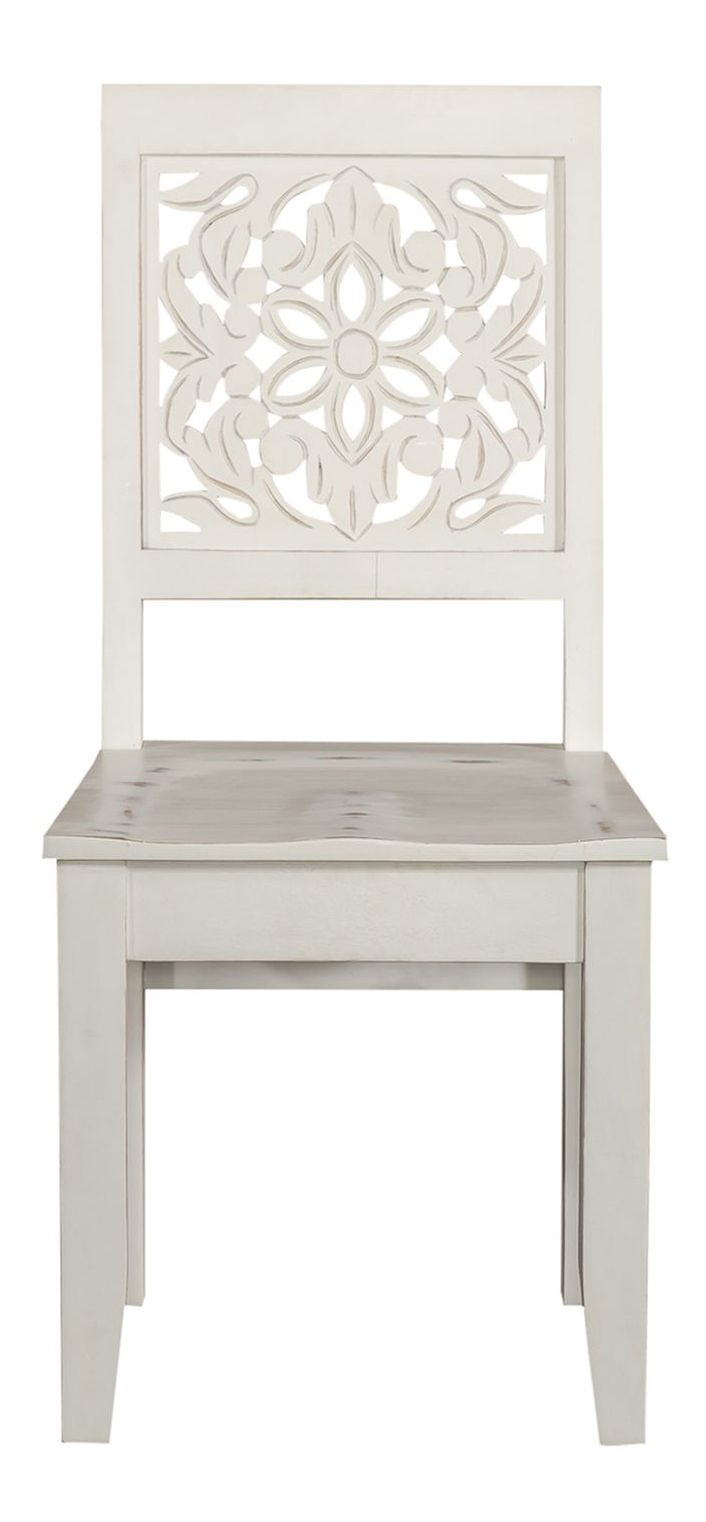 Trellis Lane Wood Accent Chair