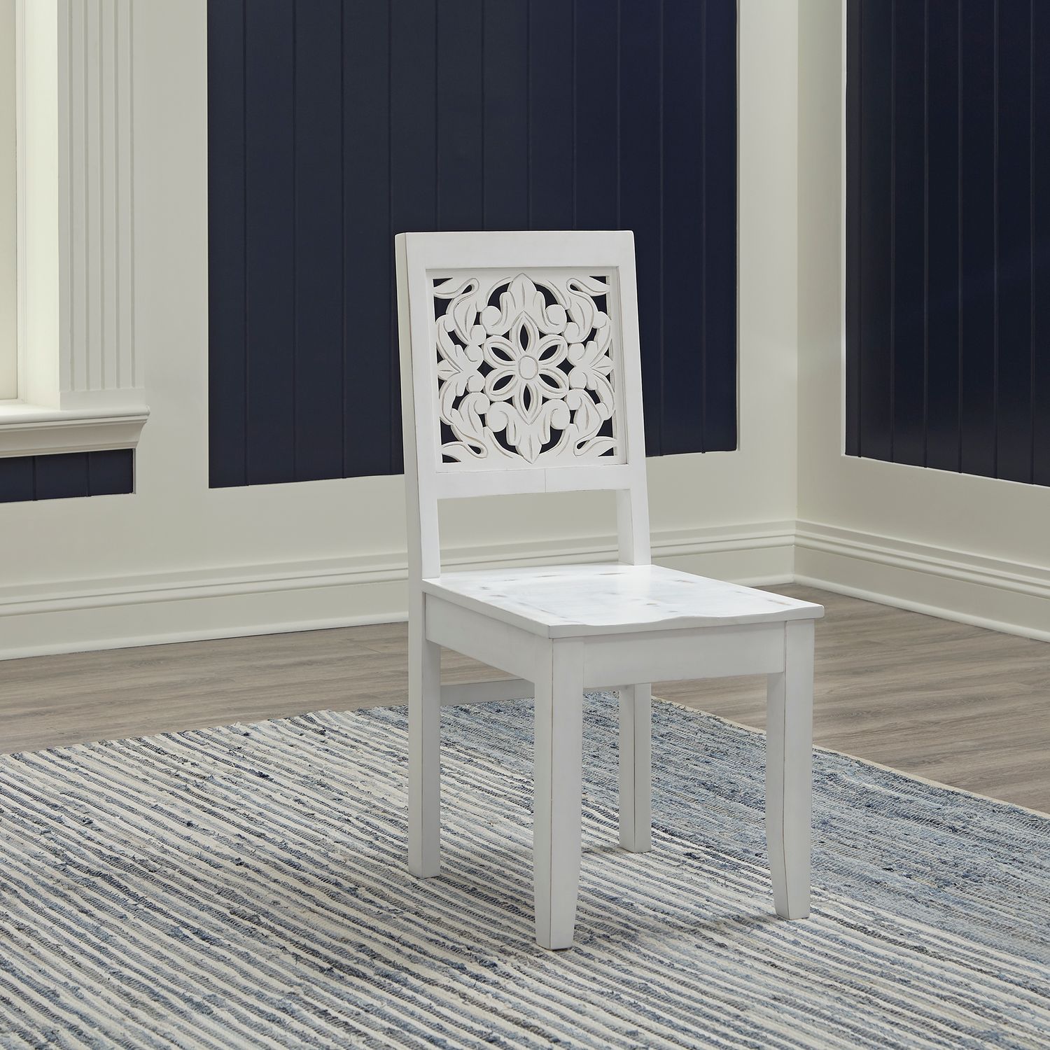 Trellis Lane Wood Accent Chair