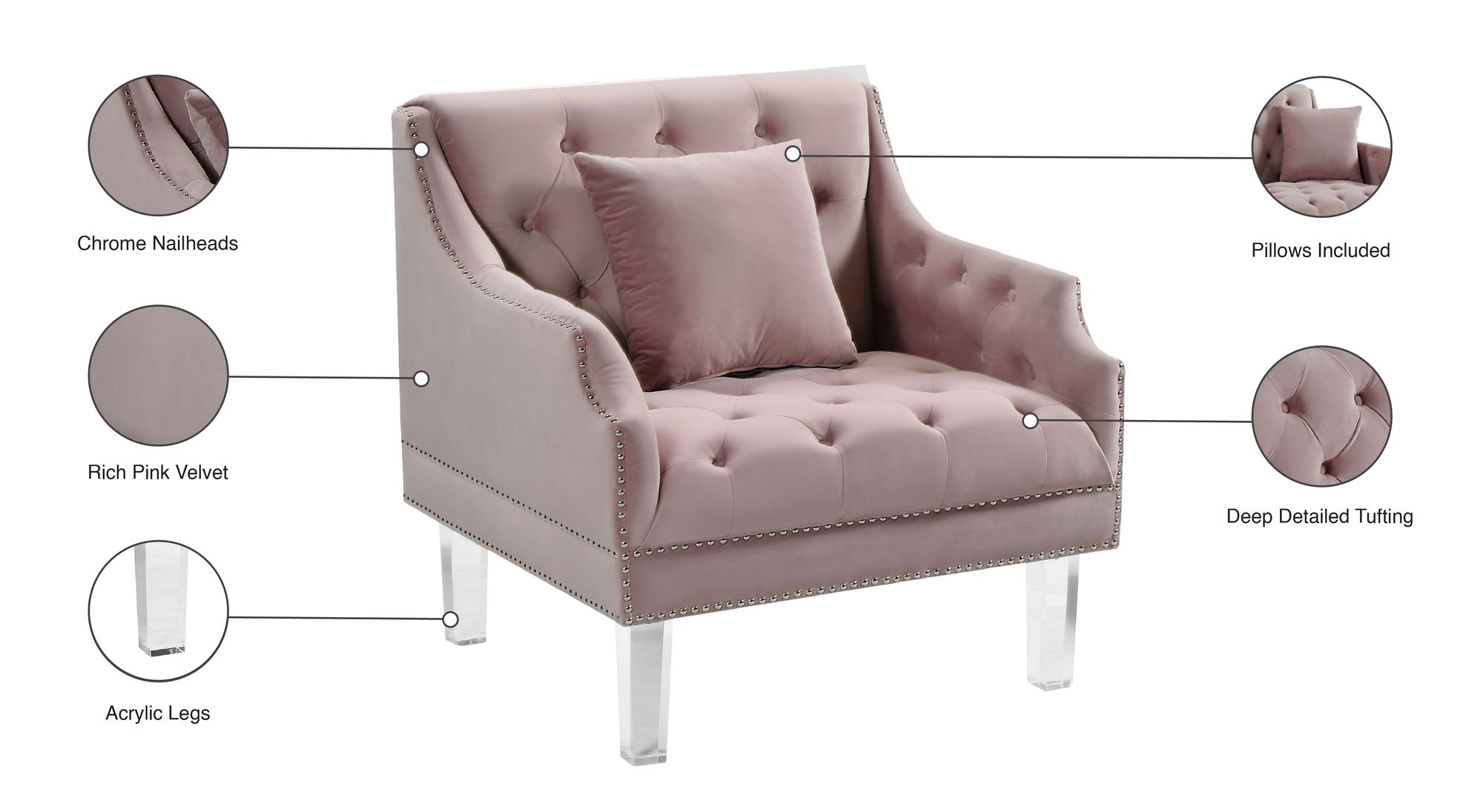 Roxy Velvet Chair