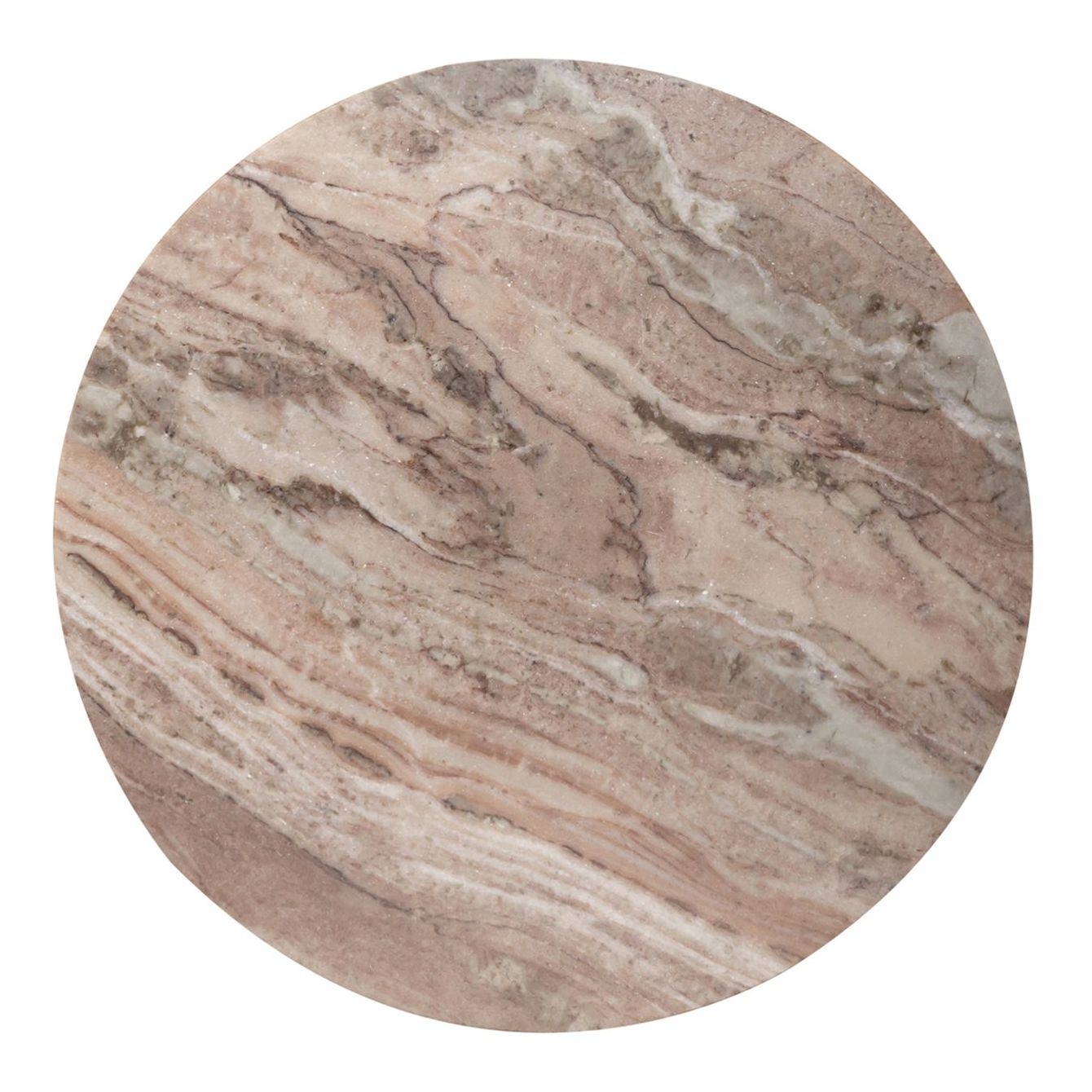 Eclipse Round Marble/Metal Top Nesting Tables