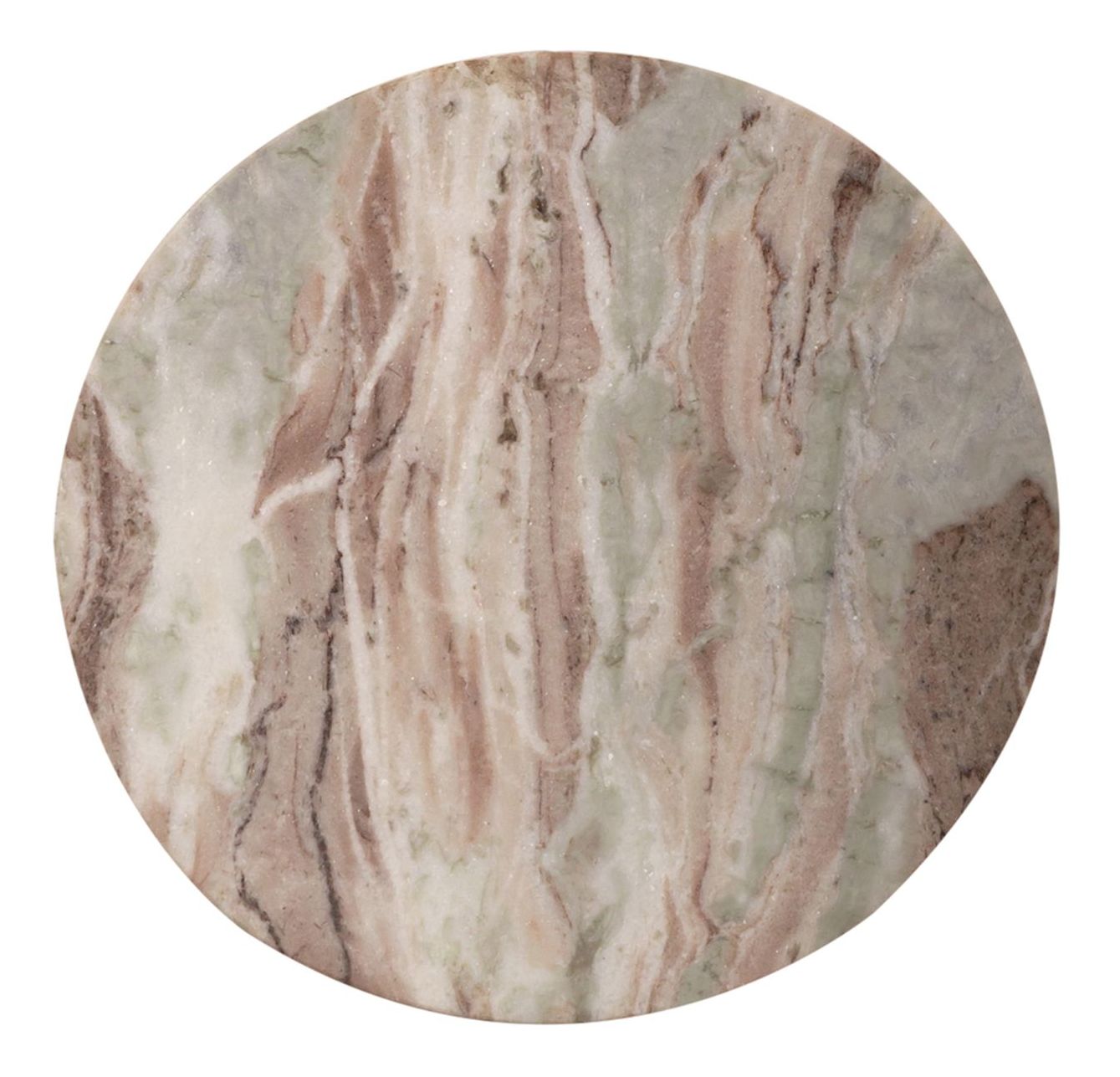 Eclipse Round Marble/Metal Top Nesting Tables