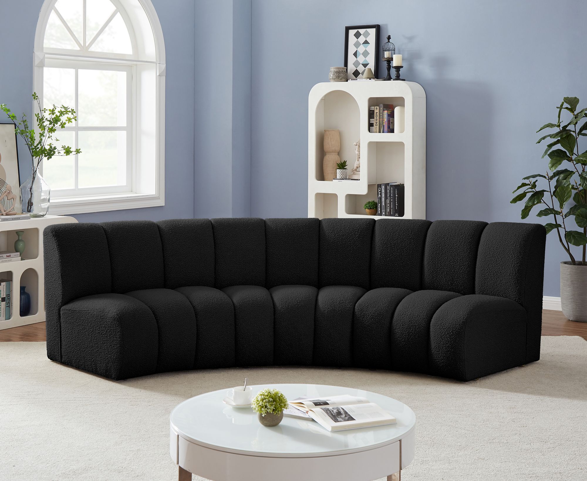 Infinity Boucle Fabric Sofa