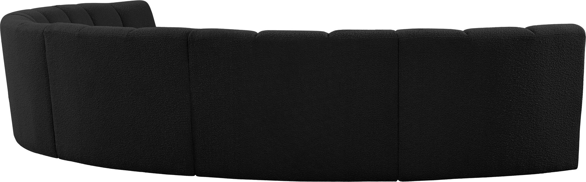 Infinity 174" 6-Piece Boucle Fabric Sectional Sofa