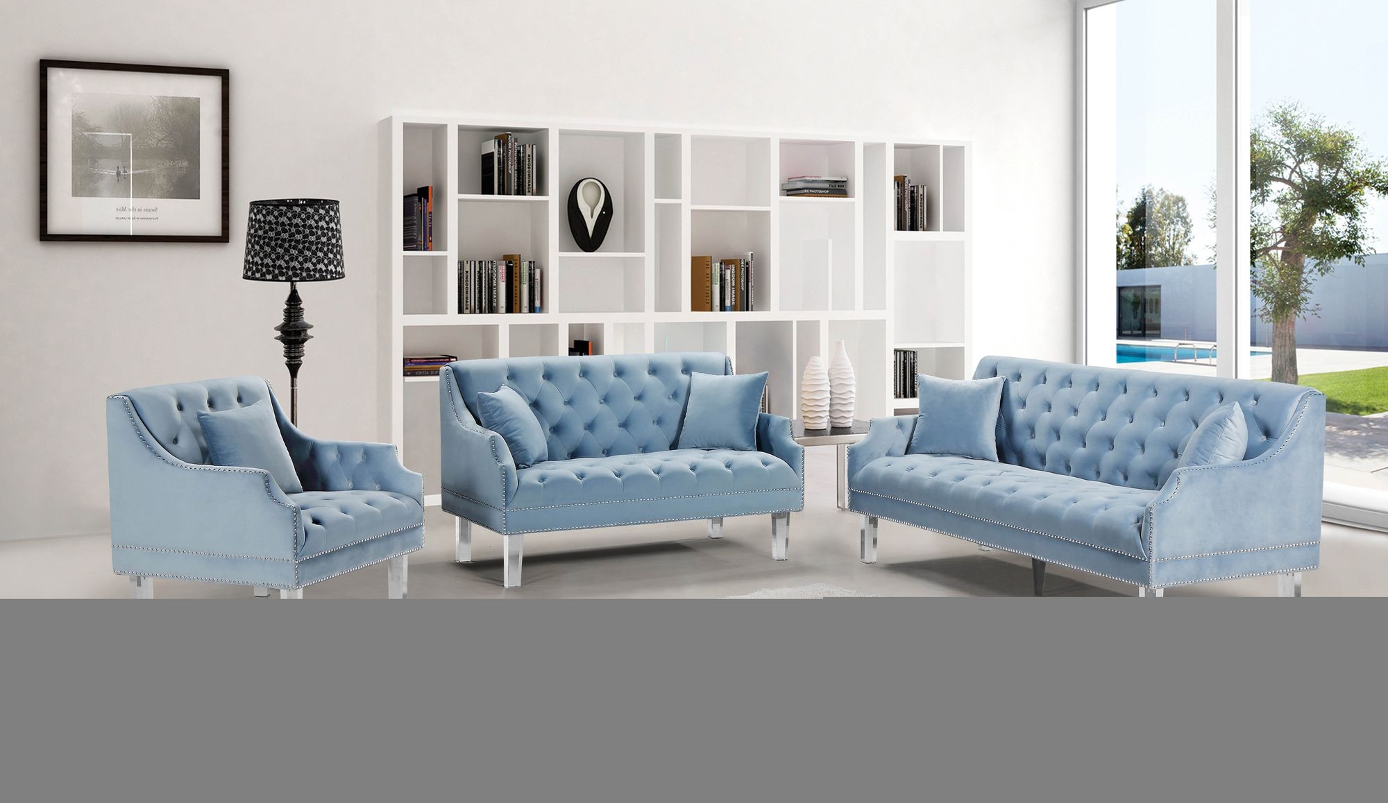 Roxy Velvet Sofa