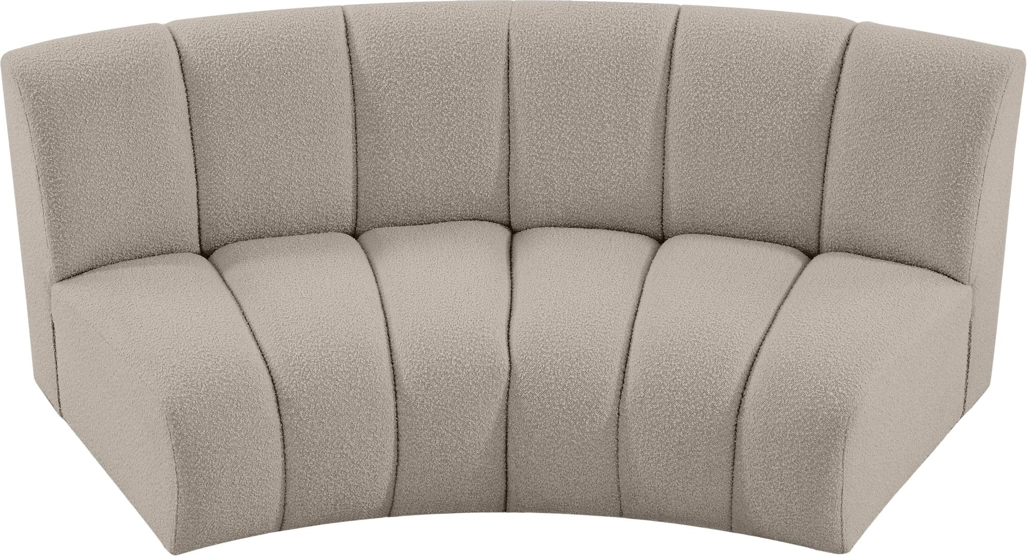 Infinity Boucle Fabric Loveseat