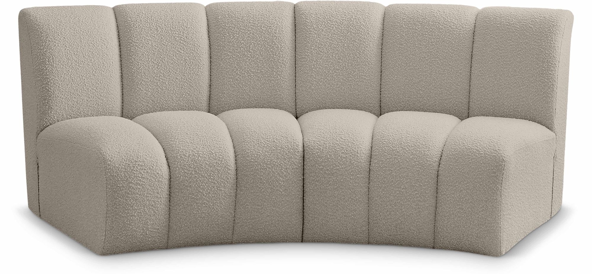 Infinity Boucle Fabric Loveseat