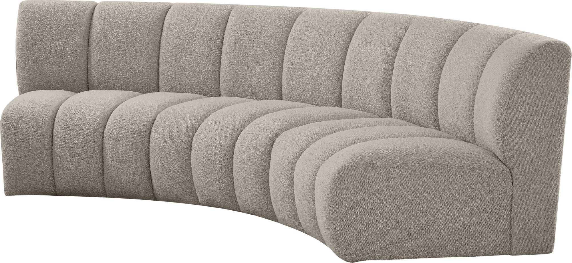 Infinity Boucle Fabric Sofa