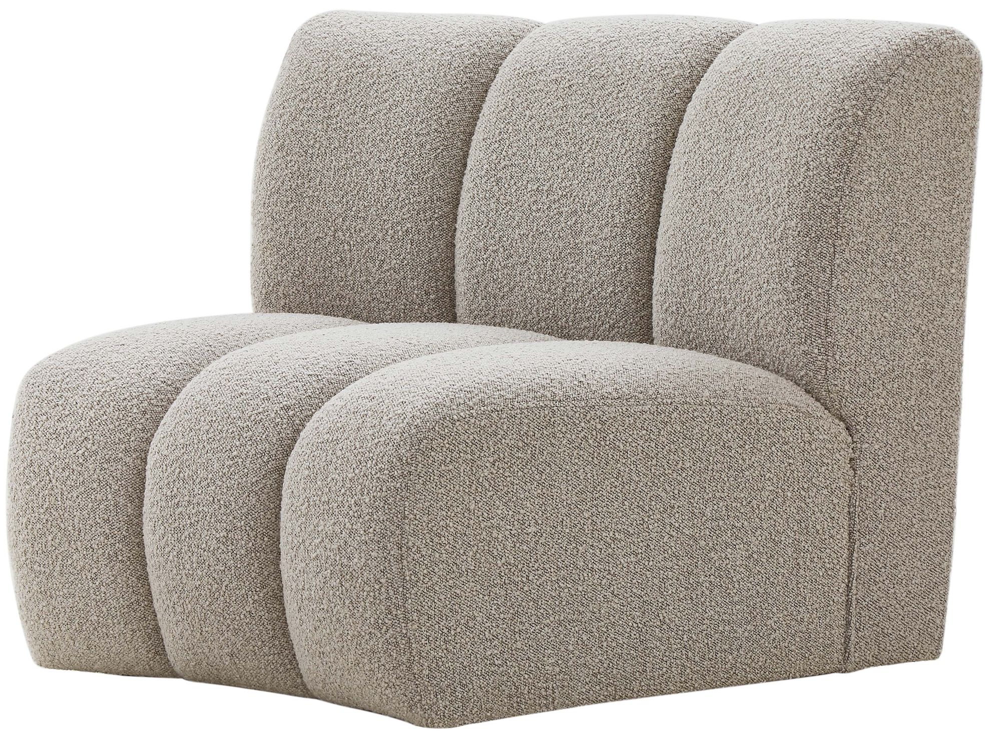 Infinity Boucle Fabric Modular Chair