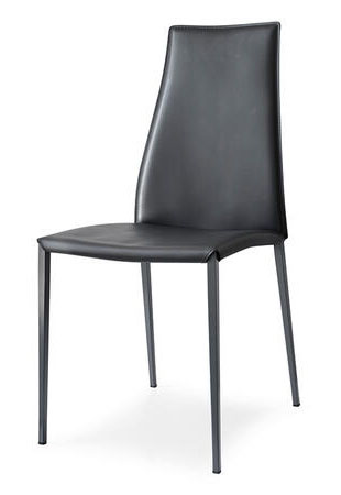 Aida Fabric/Metal Customizable Dining Chair