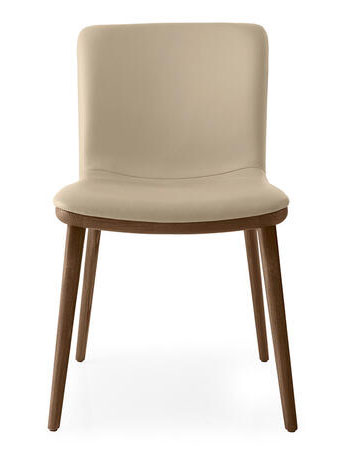 Annie Fabric/Wood Customizable Dining Chair